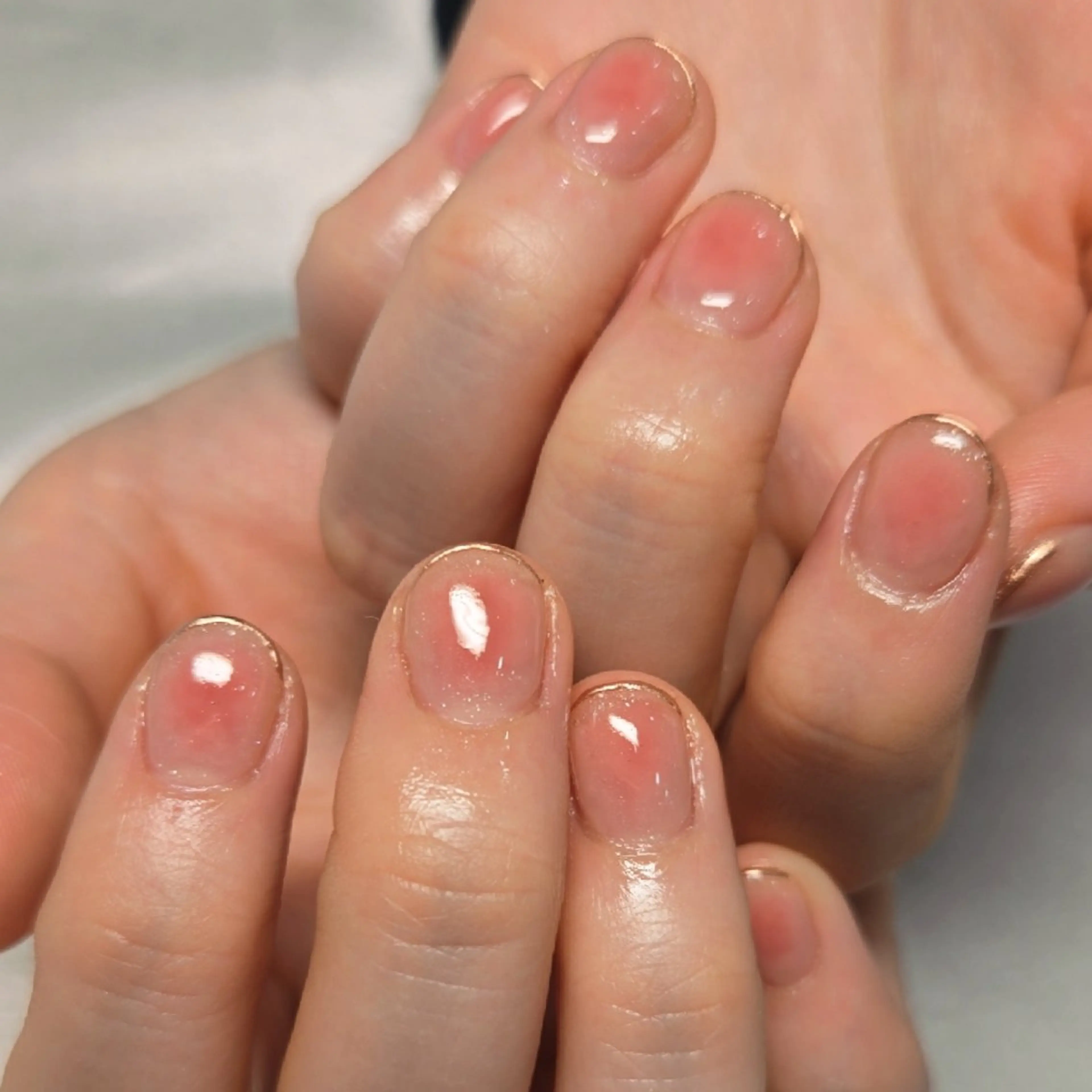 ネイル チークネイル ミラーネイル Nail&Eyelash OpenSesame所属・SAYA‎🤍 Riccoのネイルデザイン