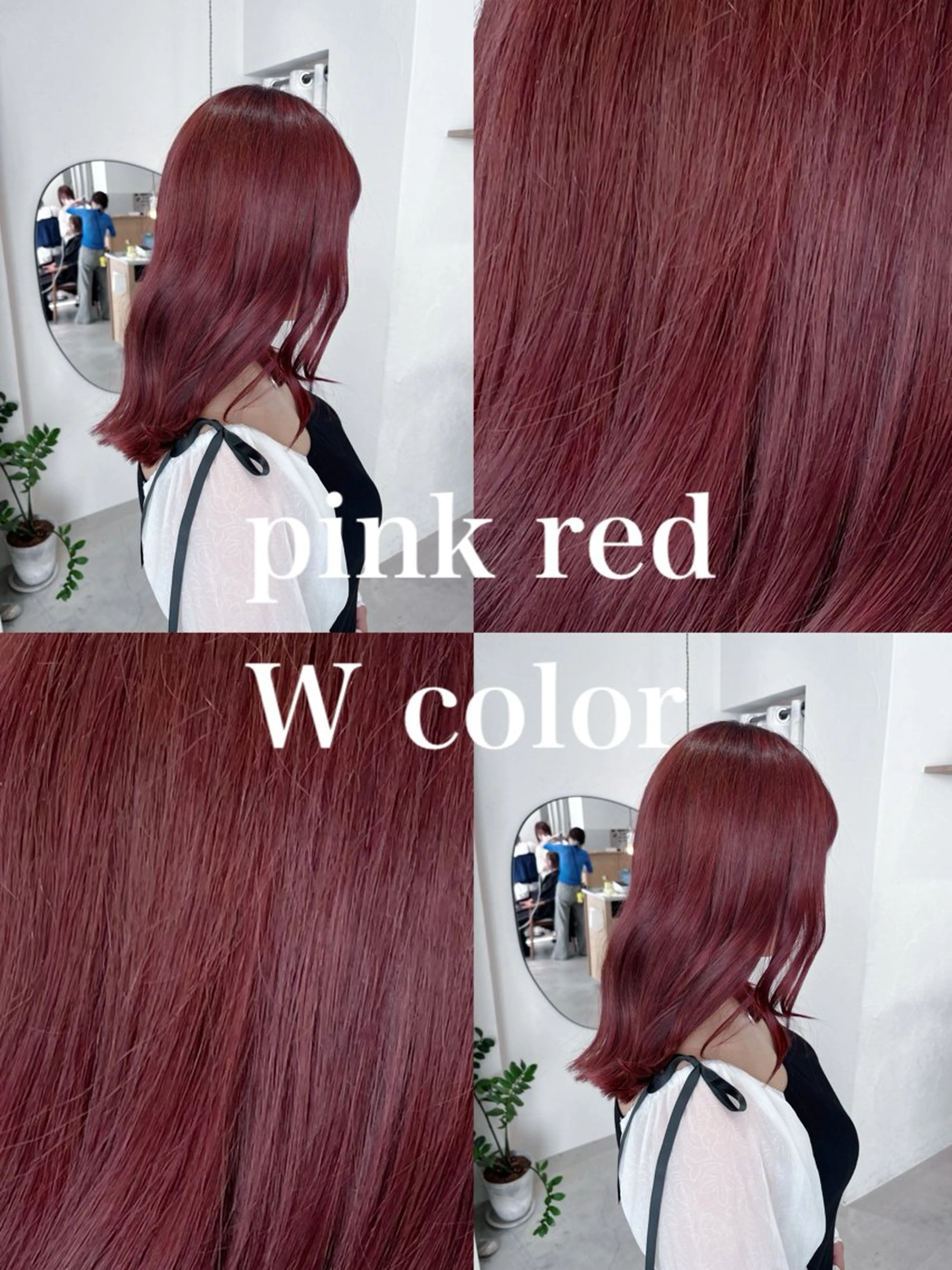 セミロング カラー ヘアカラー Lapis上地所属・ふじわらはゆ/髪質改 善/透明感カラーのヘアスタイル