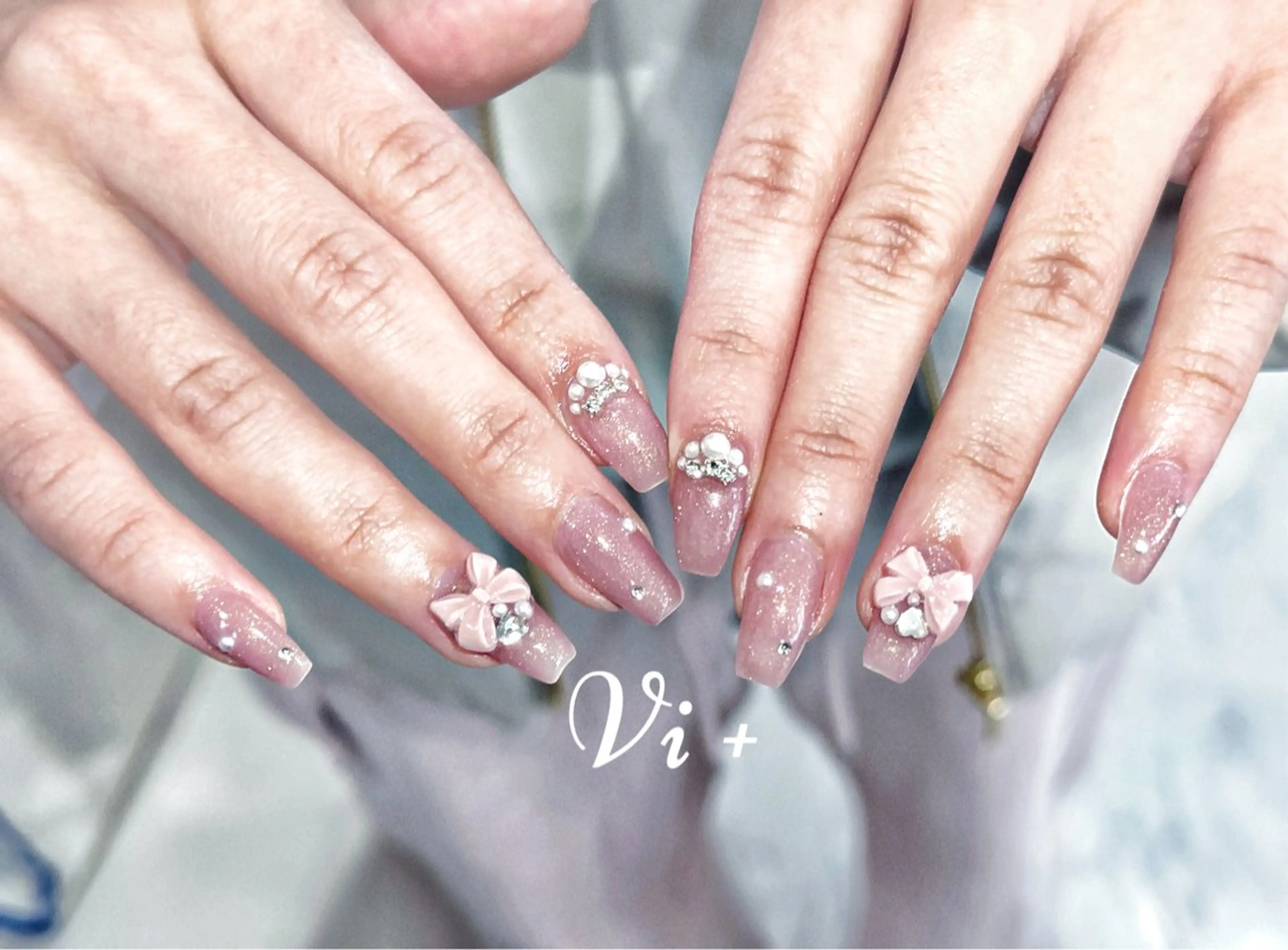 ネイル ハンドネイル ✨Nailsalon Vi+✨のネイルデザイン
