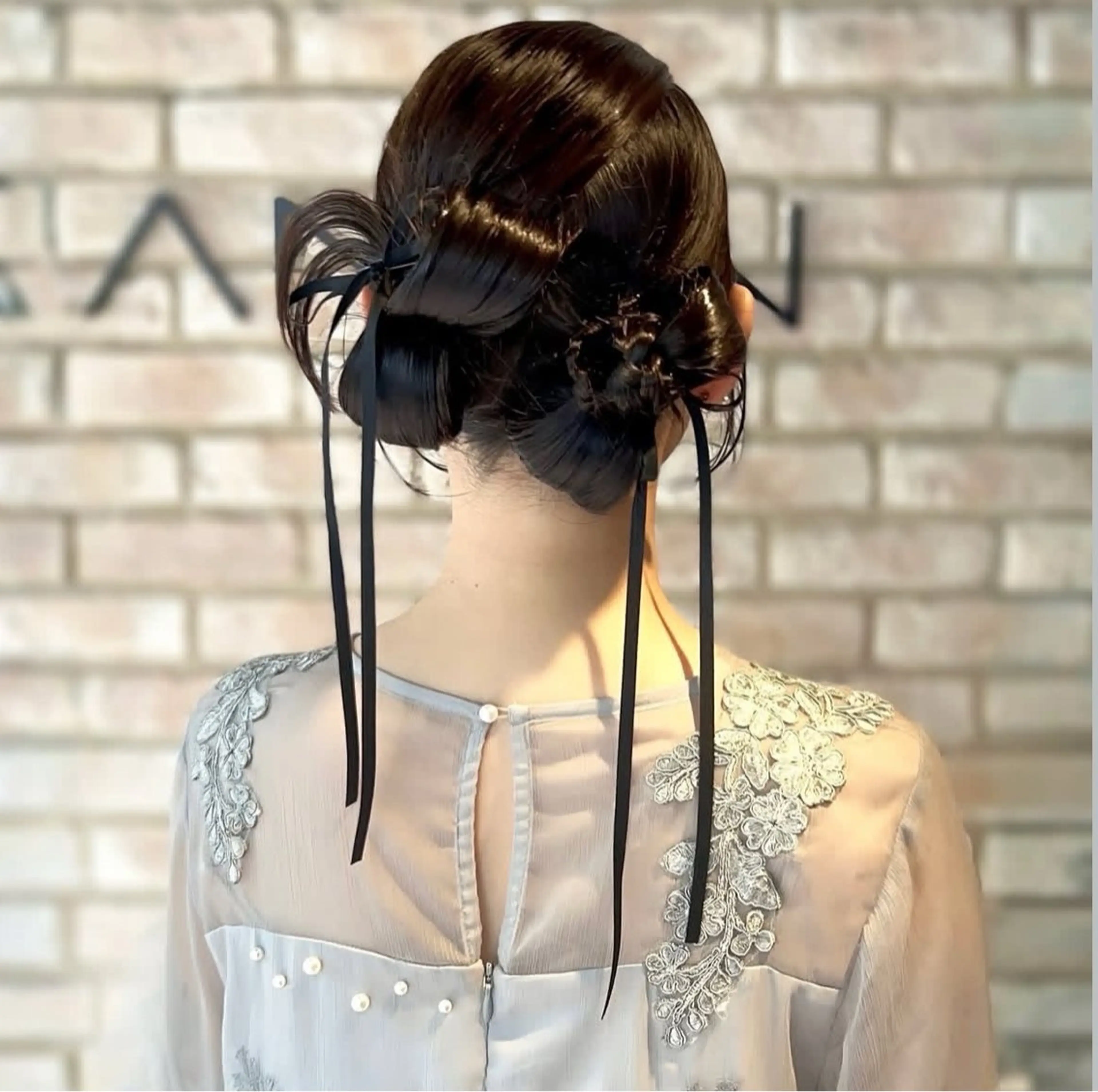 ヘアアレンジ 結婚式・ブライダル ヘアセット EMANON梅田店所属・前川 朋香のヘアスタイル