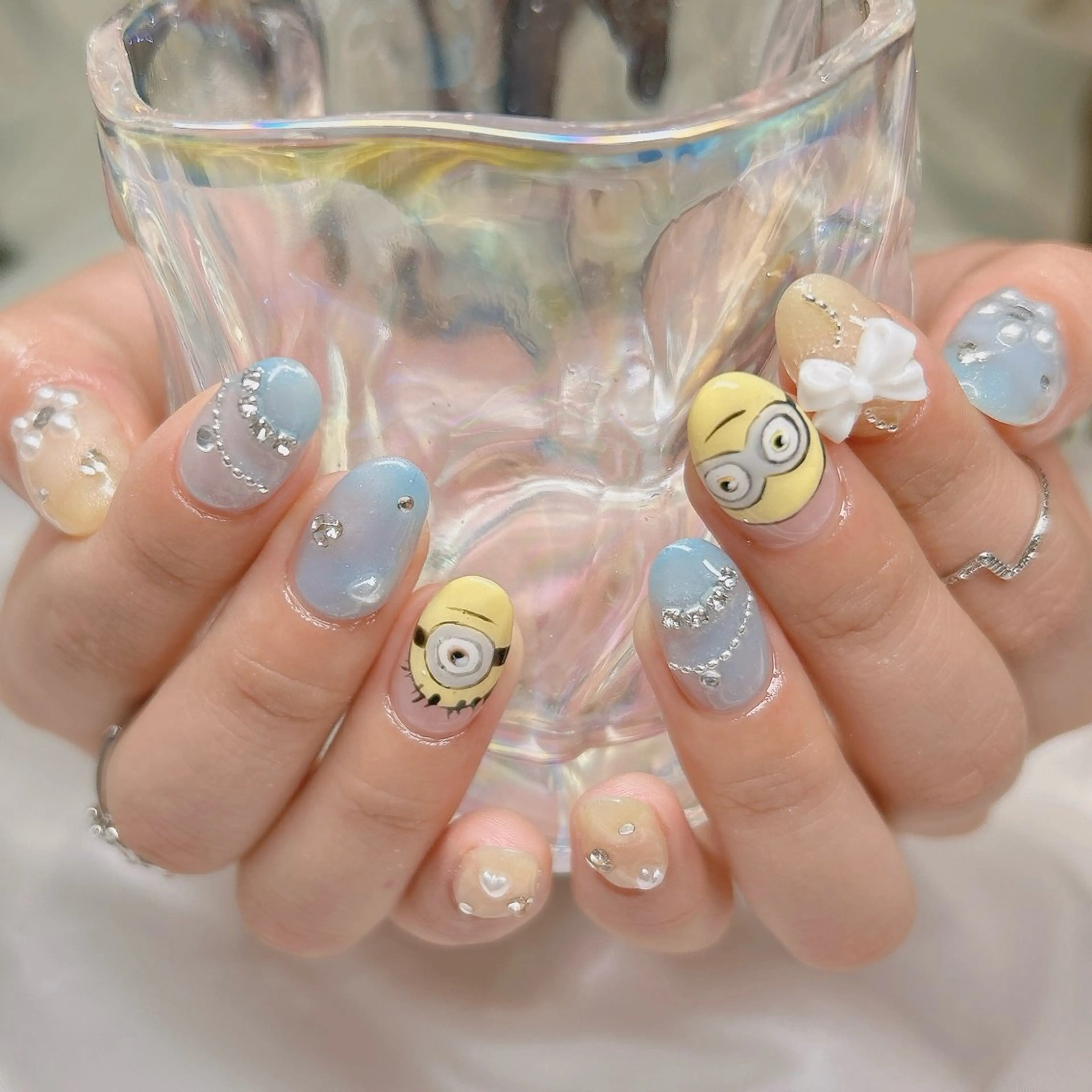 ネイル ハンドネイル junna のぞいてねのネイルデザイン