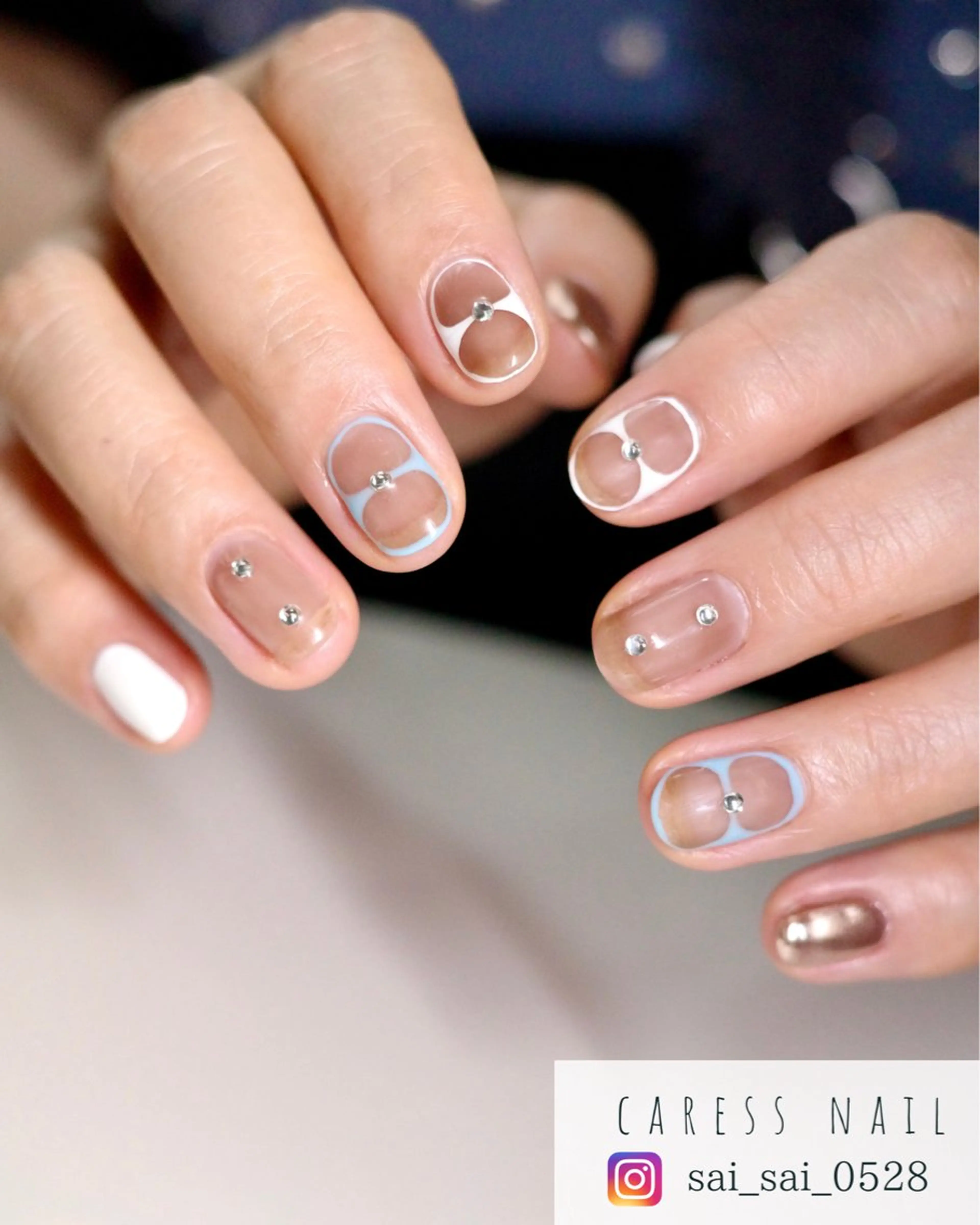 ネイル caress  nail カレスネイル　代々木上原所属・カレスネイル さいのネイルデザイン