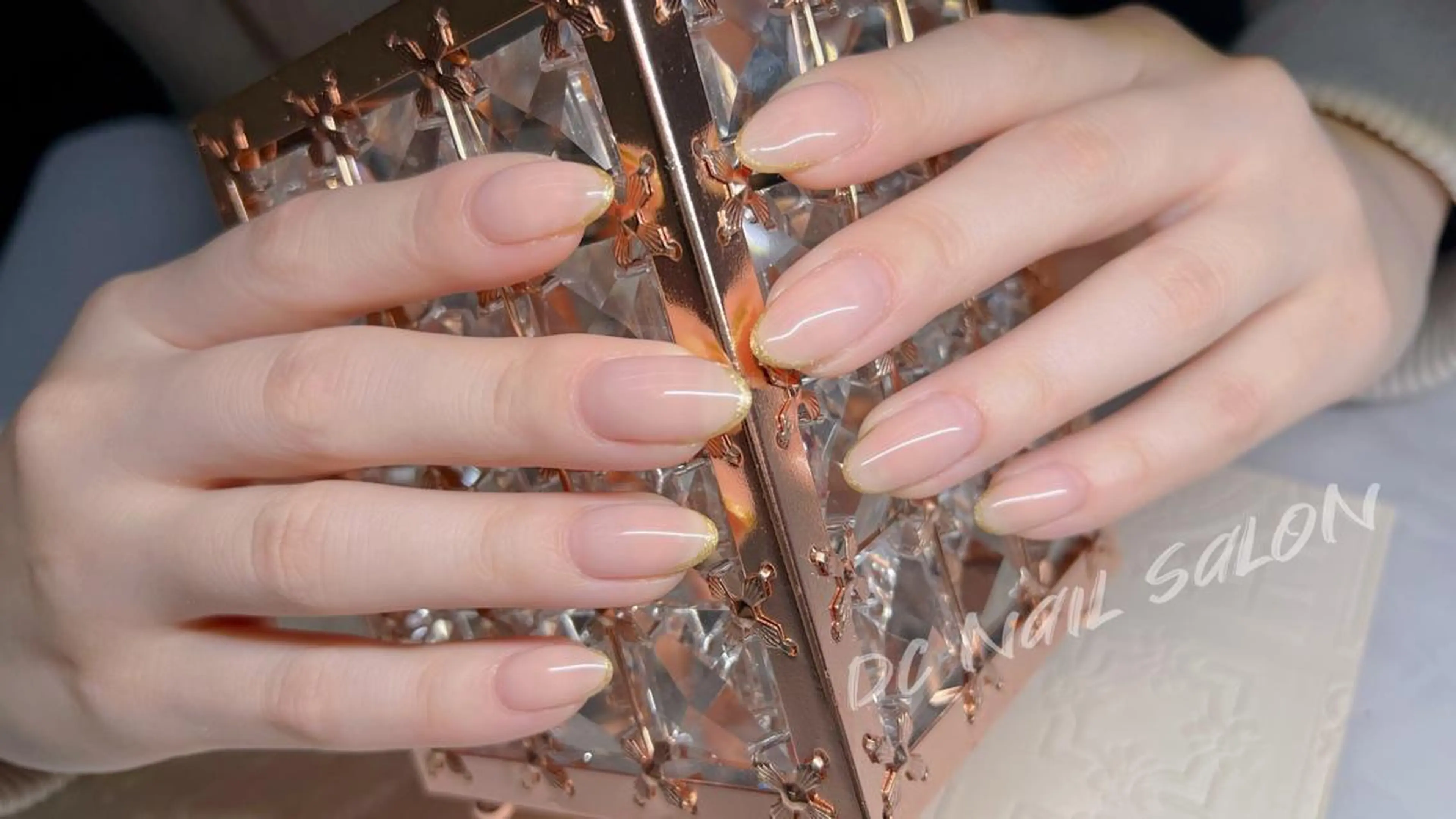 ネイル アートネイル ジェルネイル ラメ(グリッター) マグネットネイル オフィスネイル DC nail salonのネイルデザイン