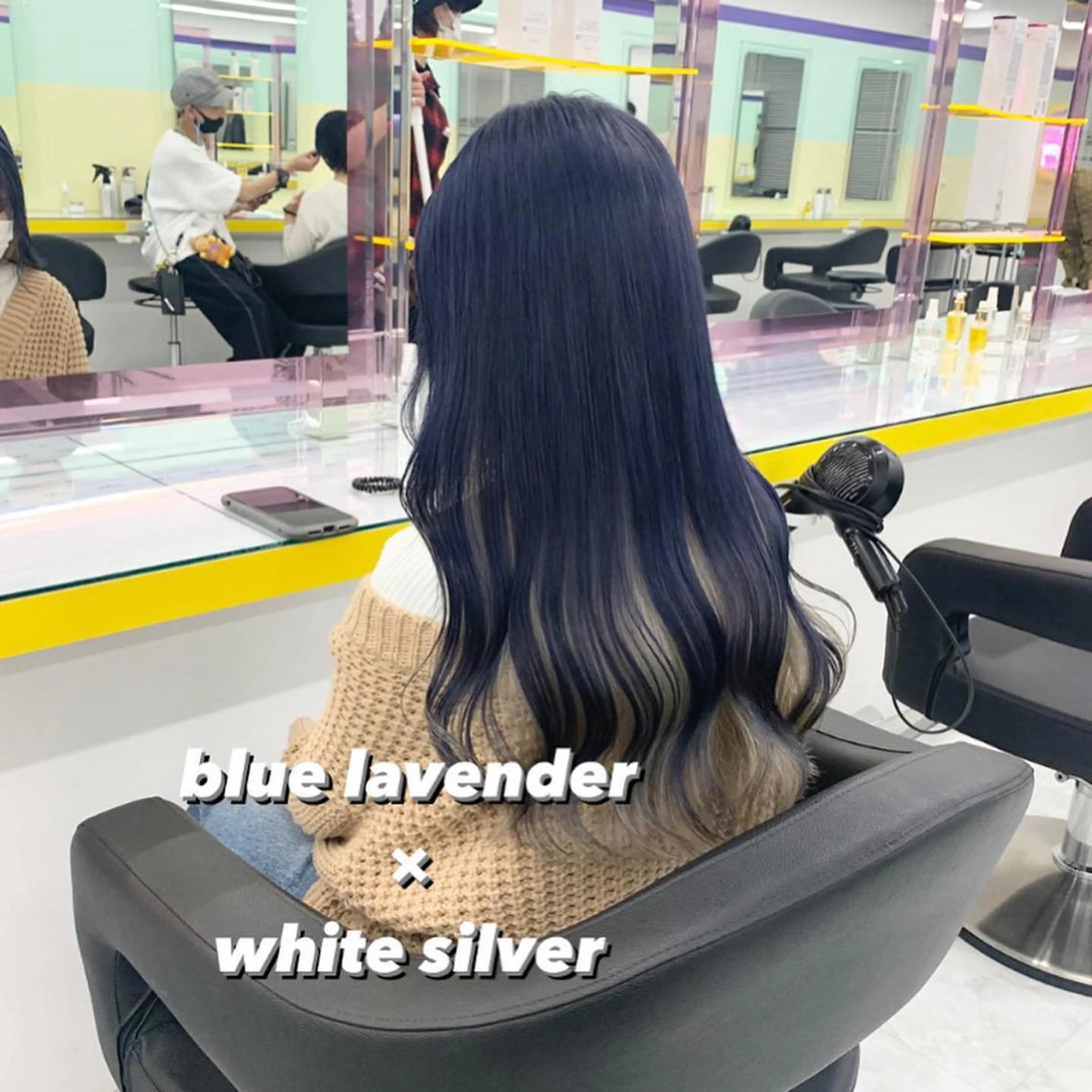 ロング カラー 🪞ハイトーン🪞 🤍waka🤍のヘアスタイル