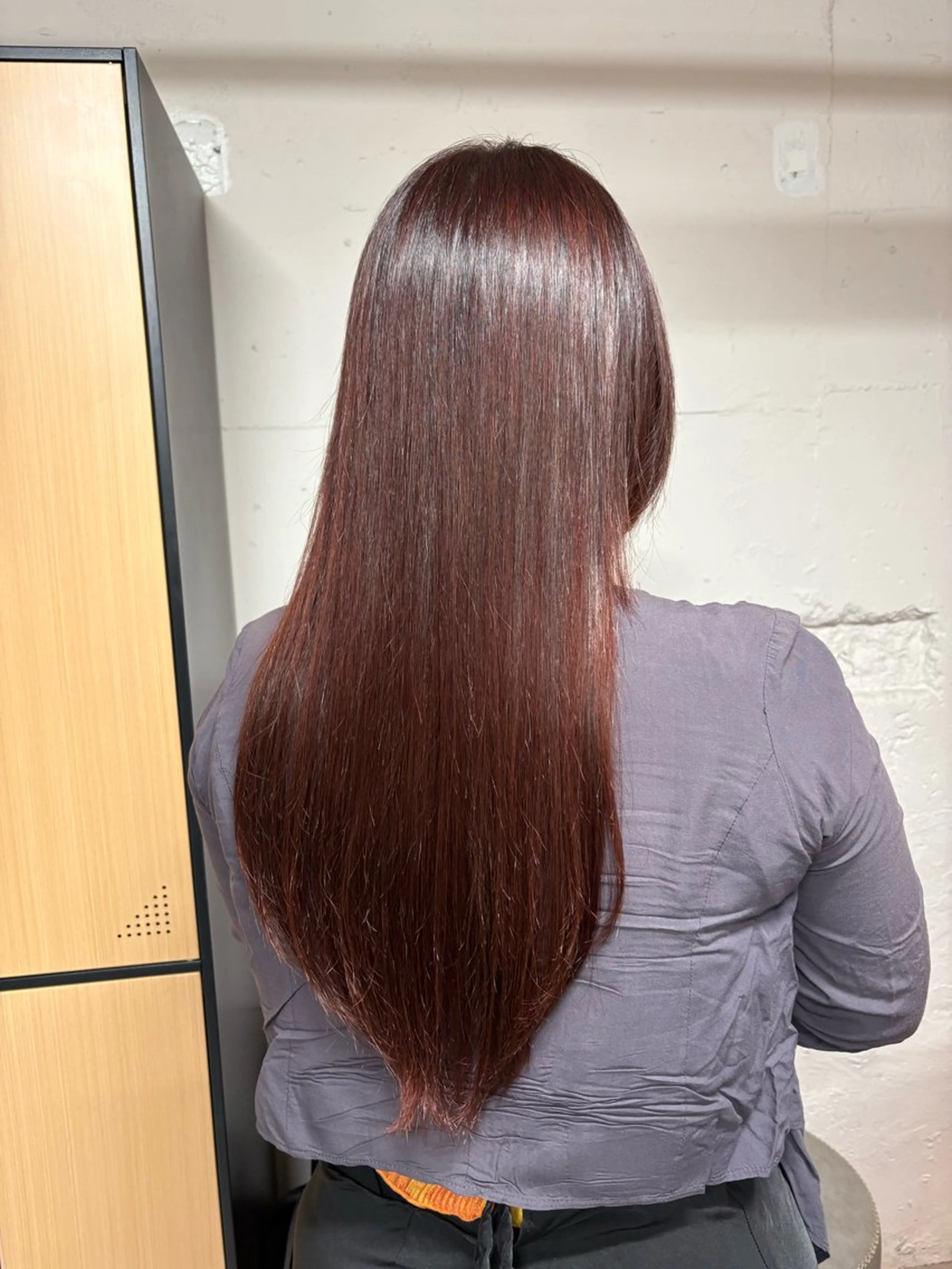 ロング ヘアカラー トリートメント tokute 中野真咲🐺のヘアスタイル