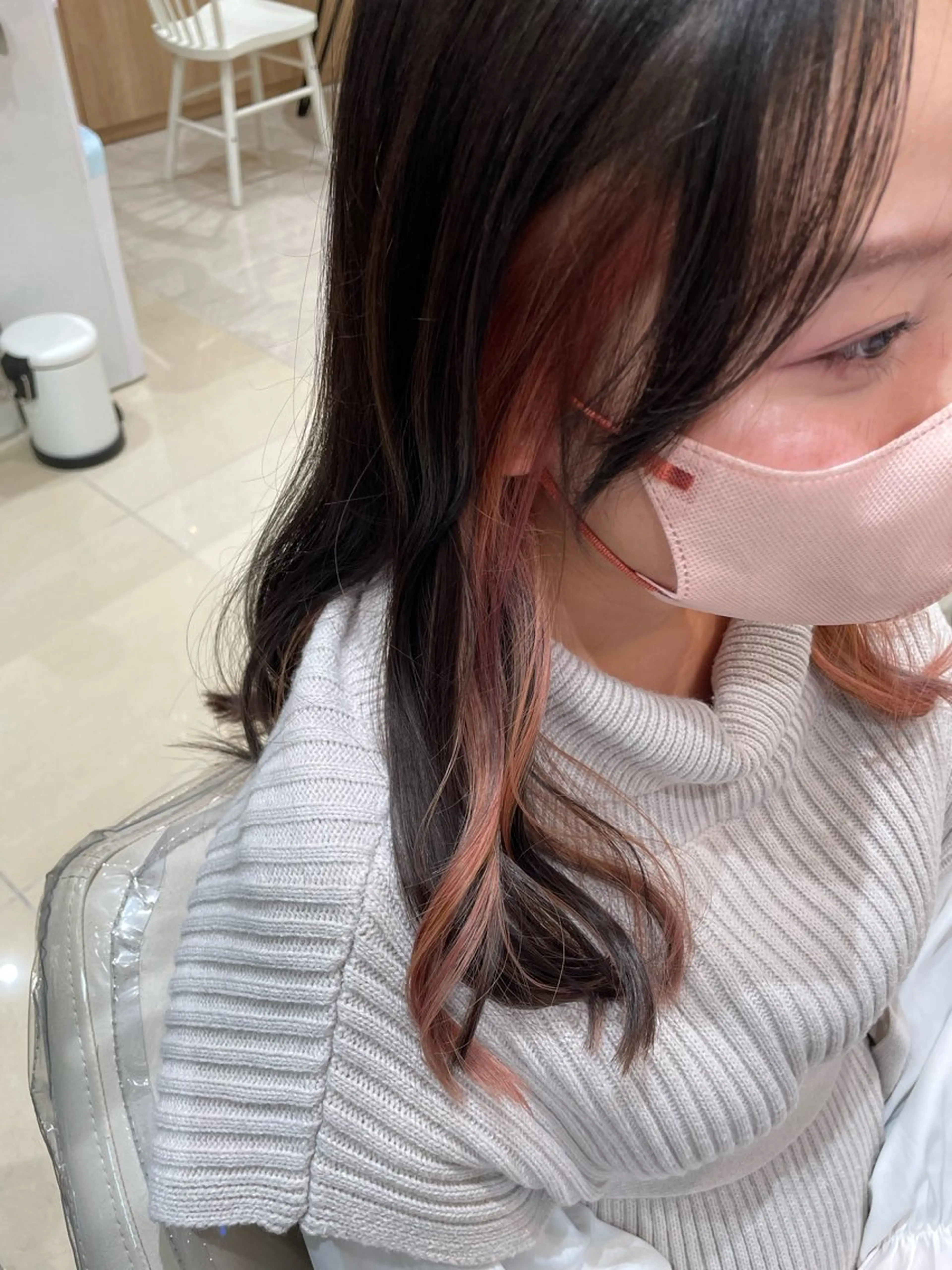 ロング ヘアカラー レイヤー×ハイライト 🌷RINA🌷のヘアスタイル