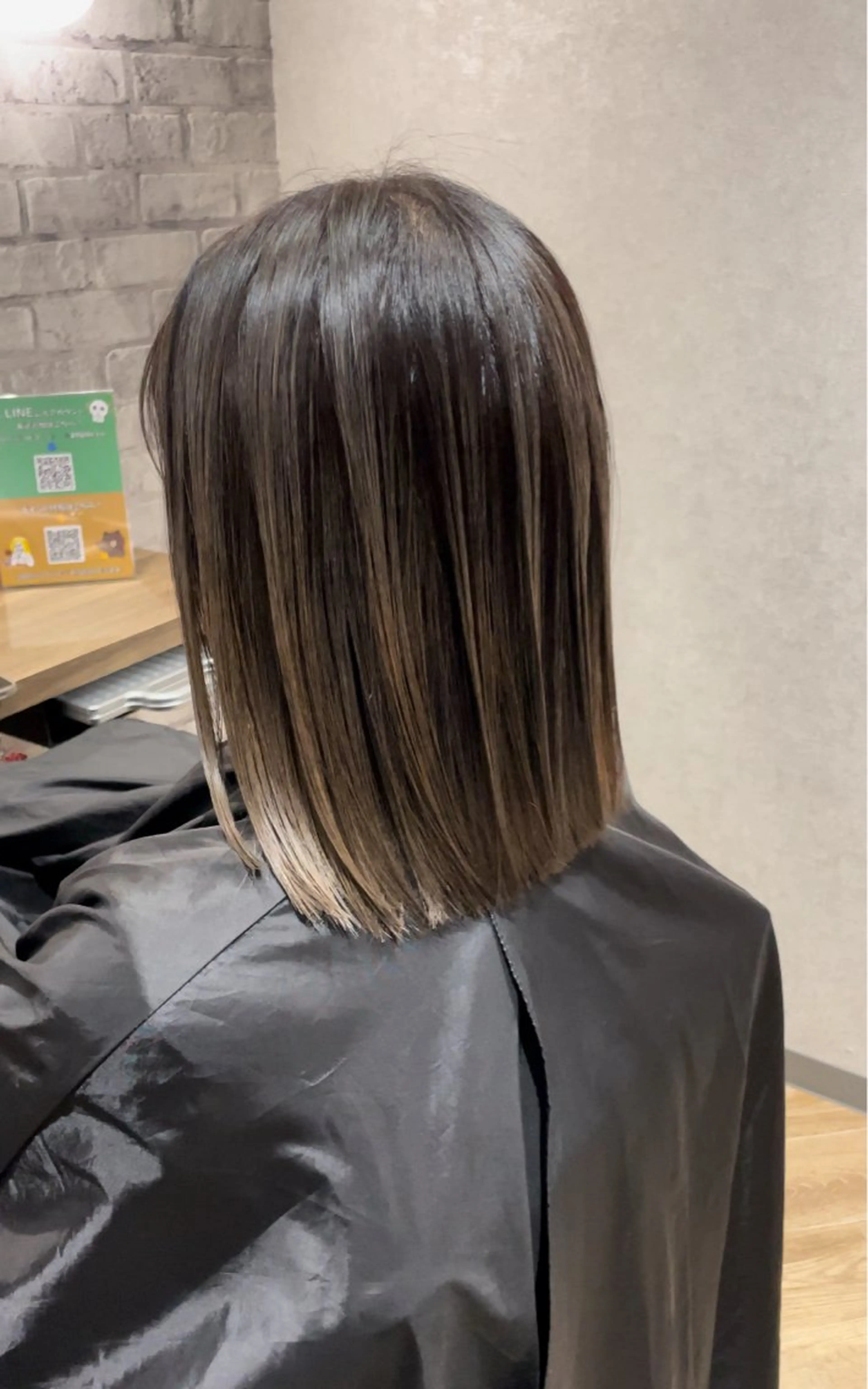 セミロング labimani所属・阪急箕面駅 ショートモデル募集のヘアスタイル