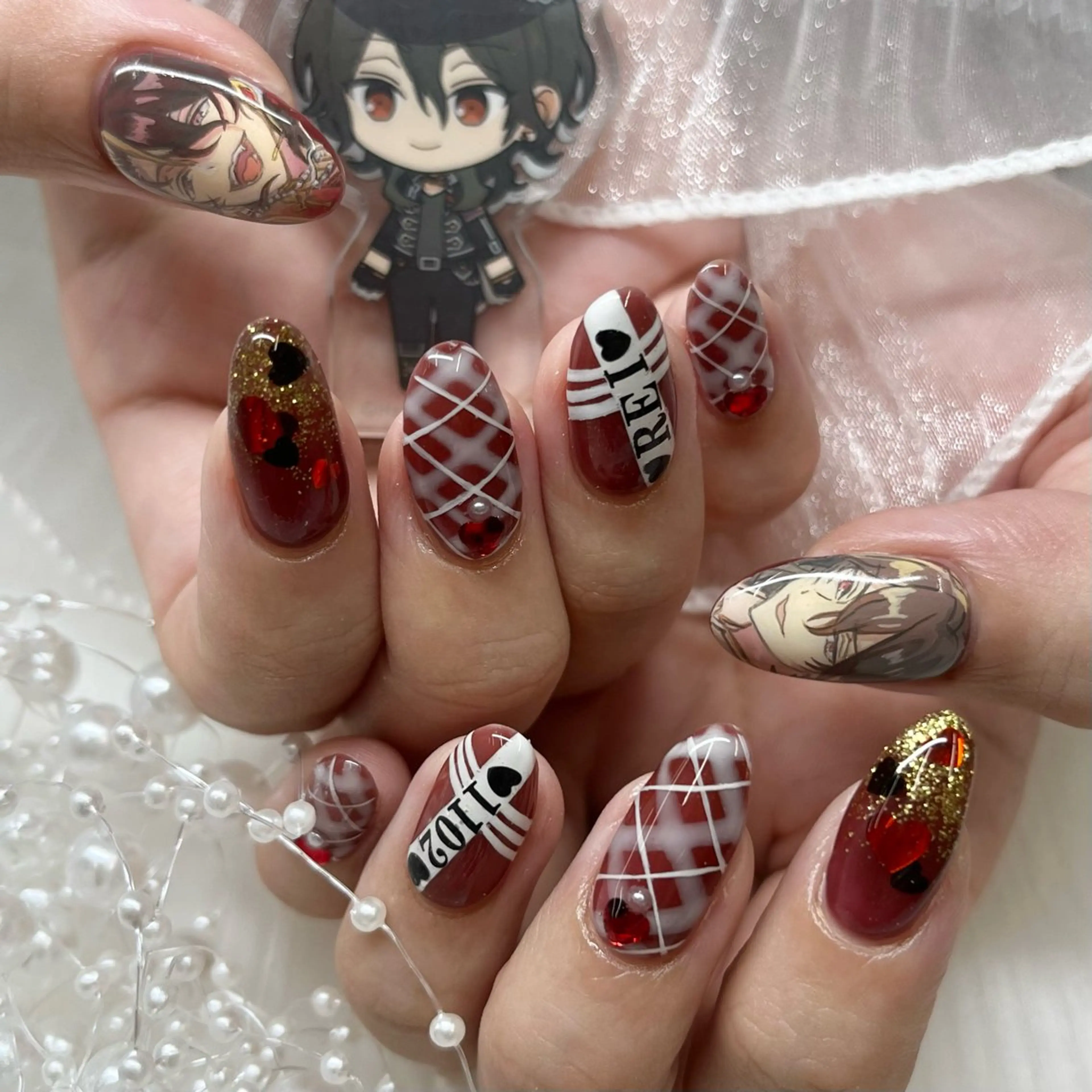 ネイル ハンドネイル 池袋痛ネイル Nok. 渡辺のネイルデザイン