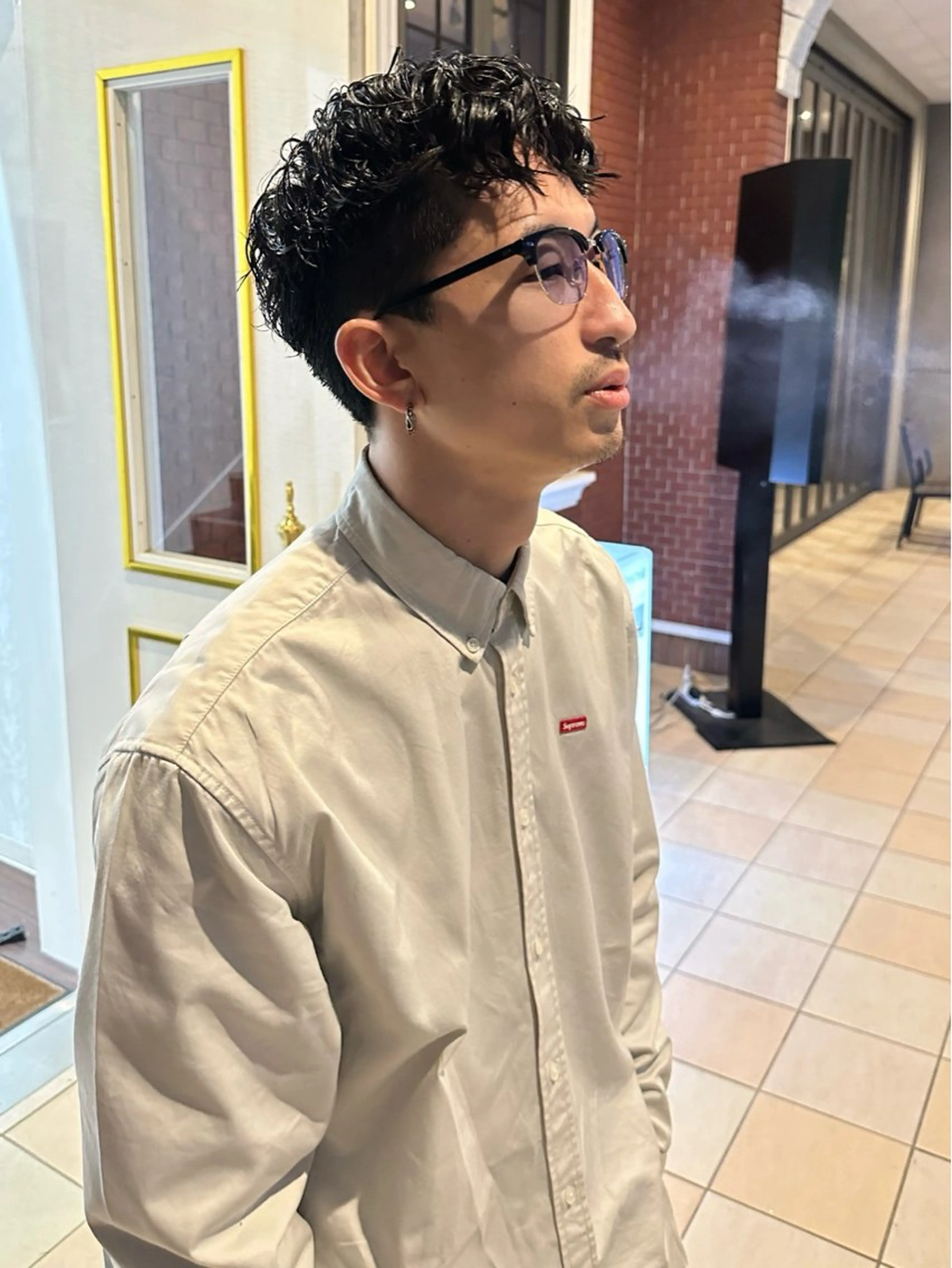 人気No.1 【メンズカット+ツイストスパイラルパーマ】の写真