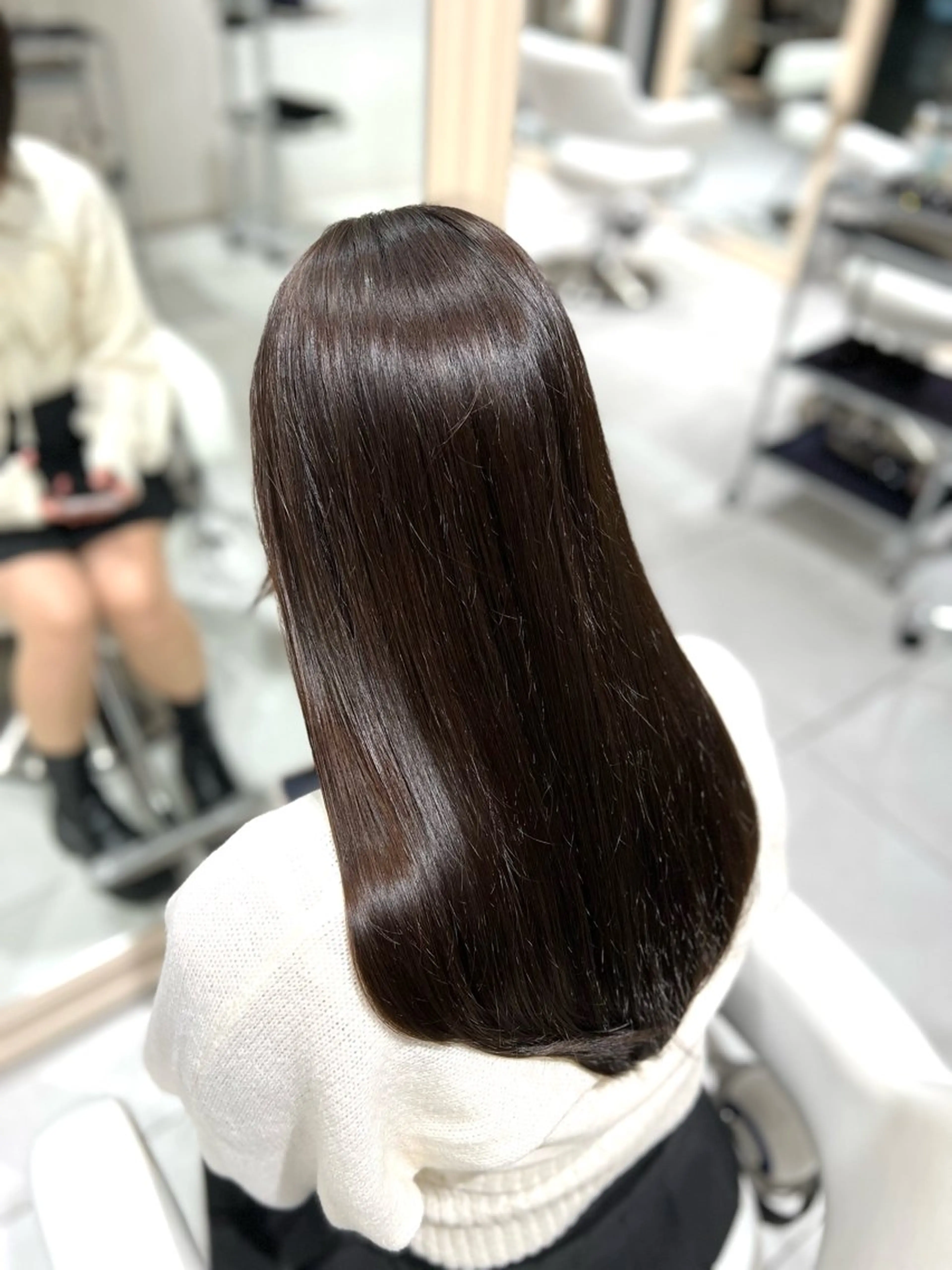 ロング ハイライト トリートメント ZACC Vie所属・森川 翔太のヘアスタイル