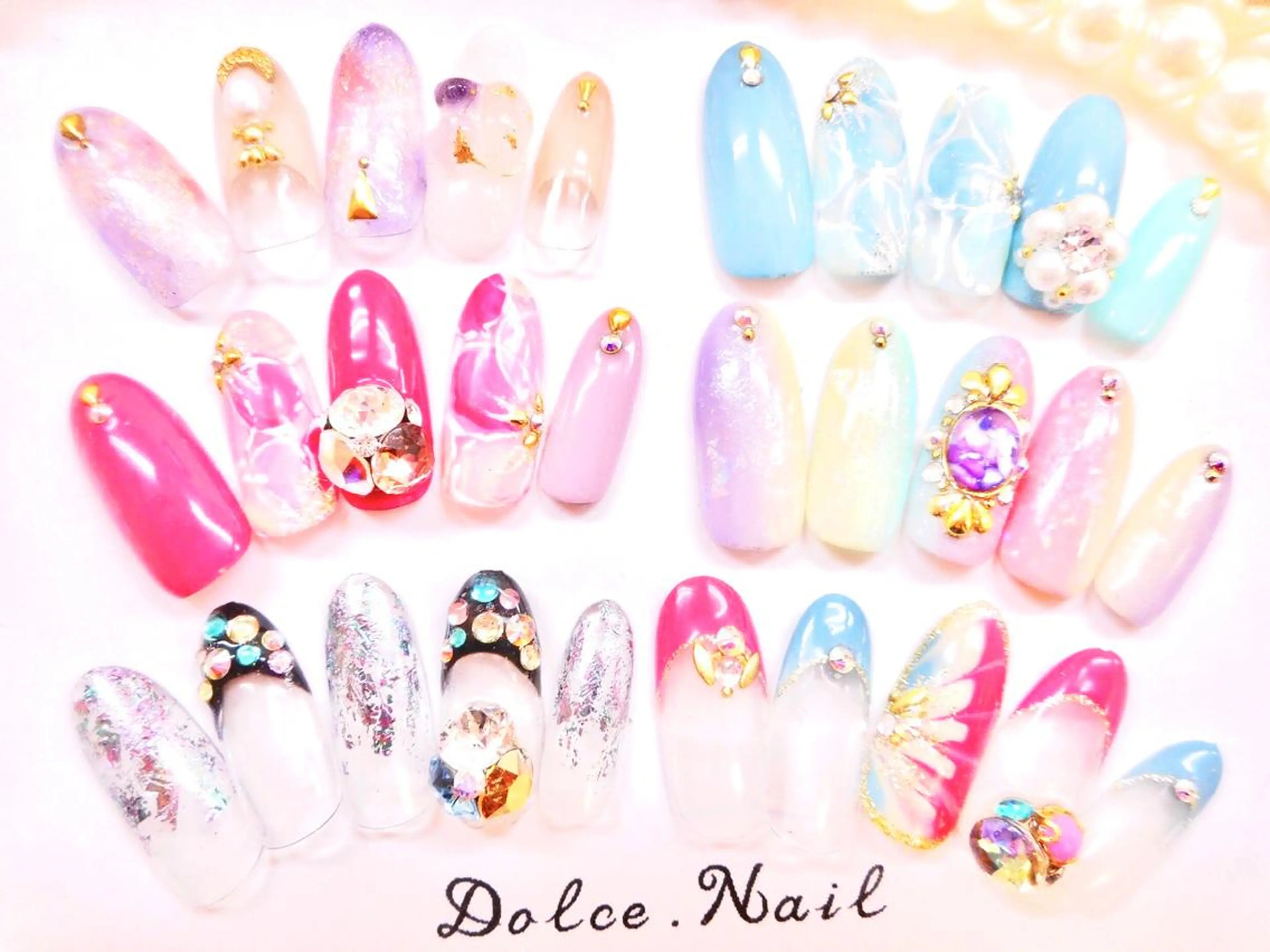 ネイル アートネイル ジェルネイル ソフトジェル Dolce.Nail 柏店のネイルデザイン
