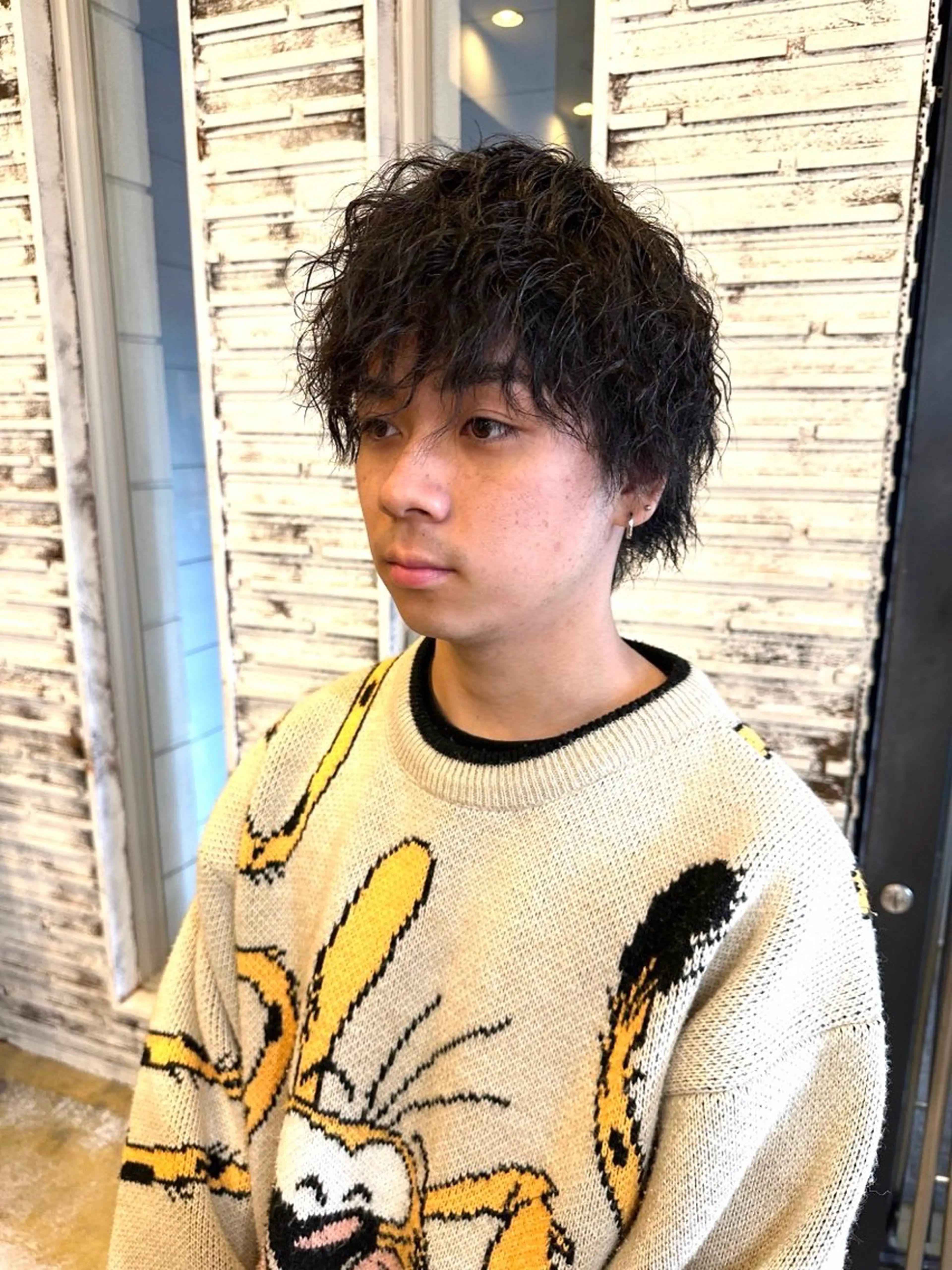 ショート パーマ メンズ パーマ特化 motooのヘアスタイル