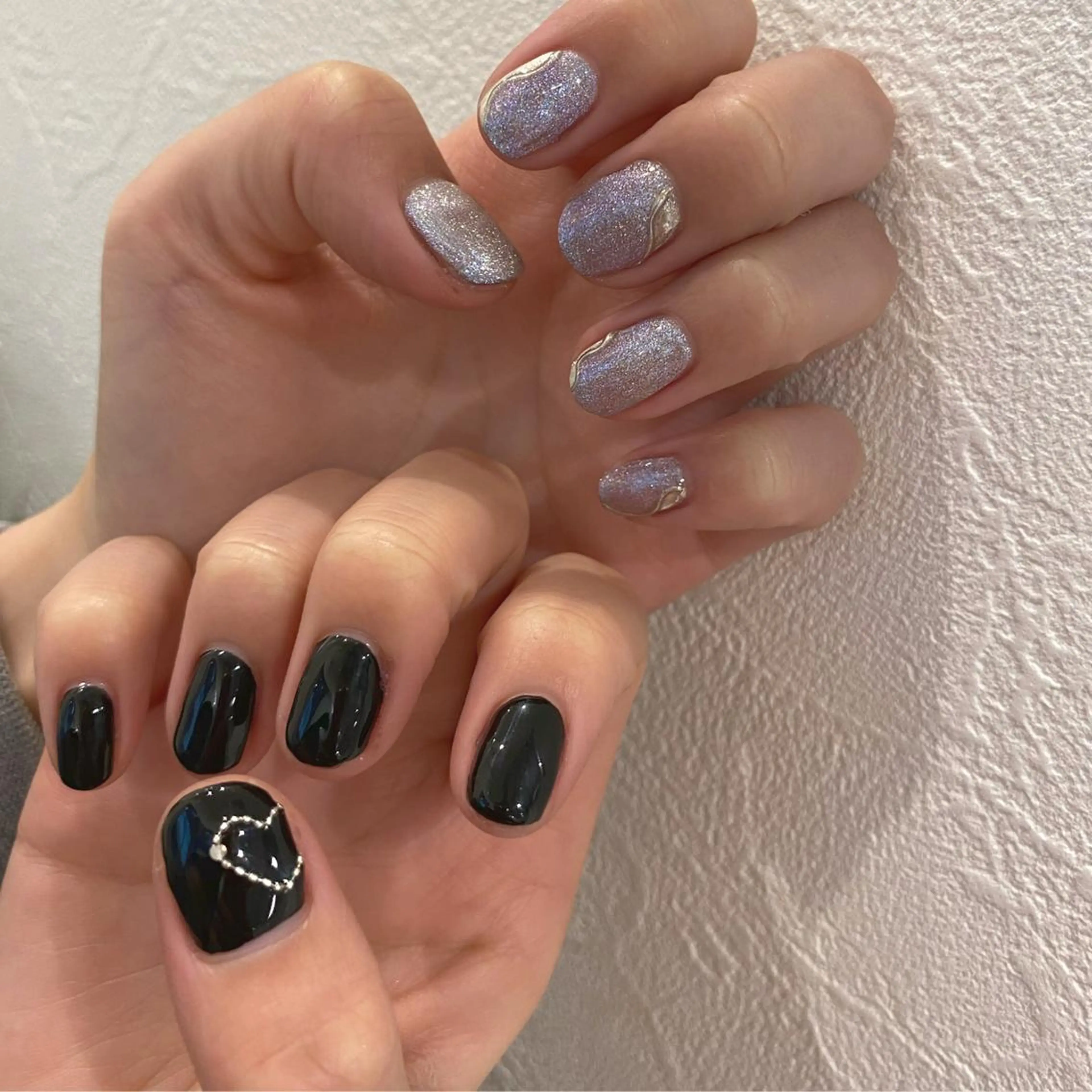 ネイル アートネイル マグネットネイル ニュアンスネイル ハンドネイル Ann. nail.tokyo所属・Ann nailのネイルデザイン