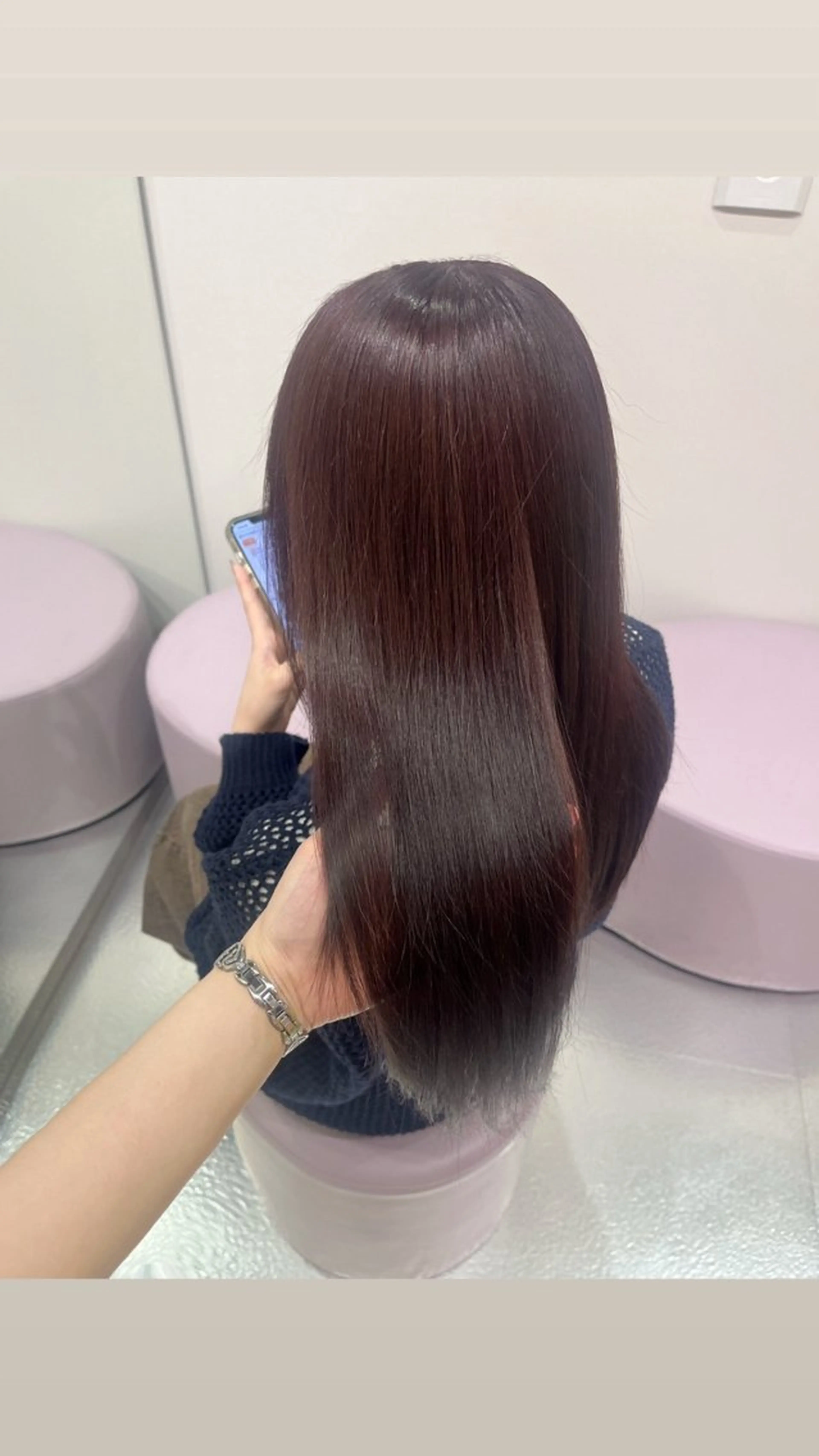 カラー ブリーチ ダブルカラー ブリーチなしカラー ririka /ブリーチカラーのヘアスタイル