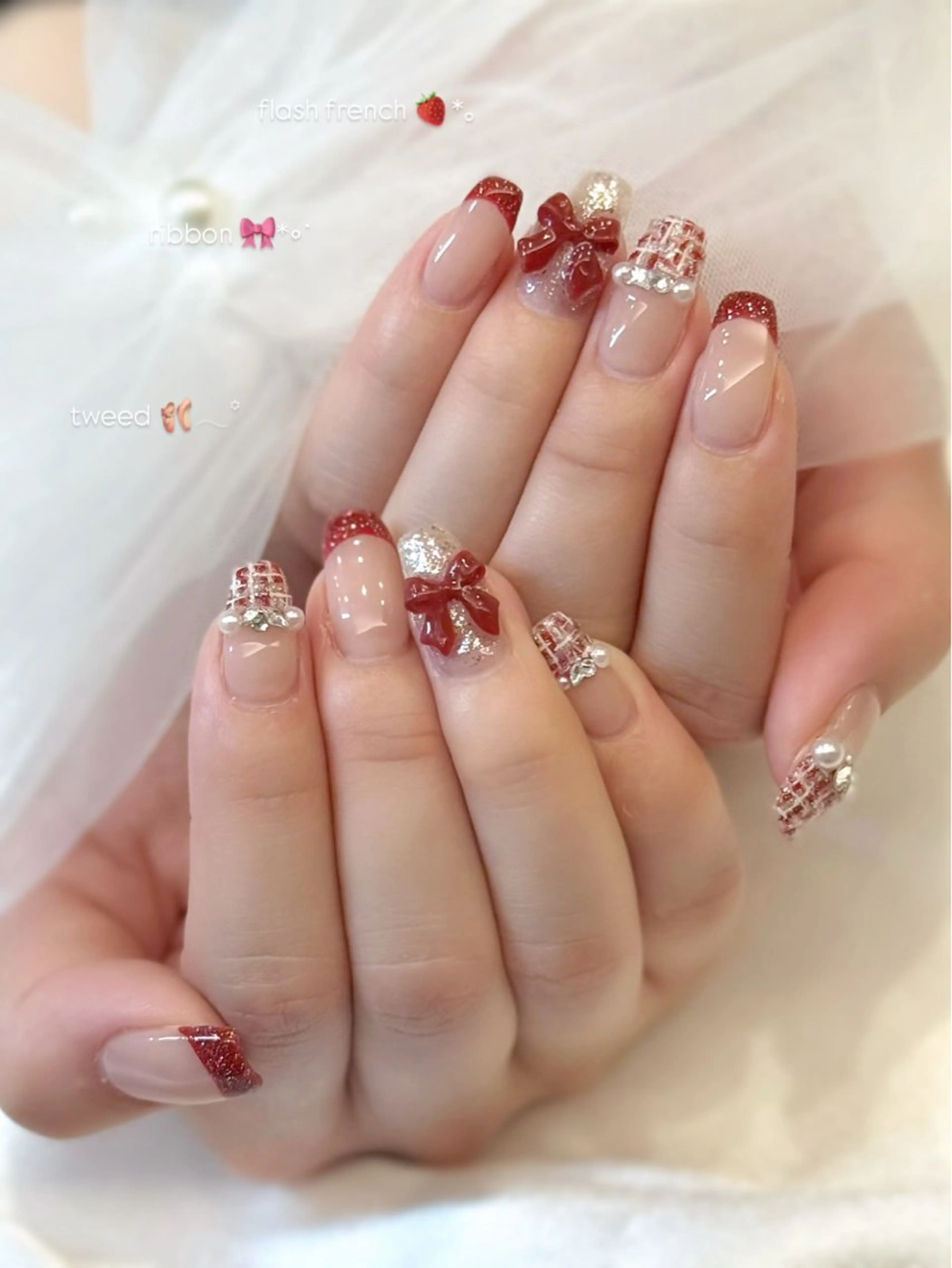 ネイル 持ち込み énu natsukiのネイルデザイン