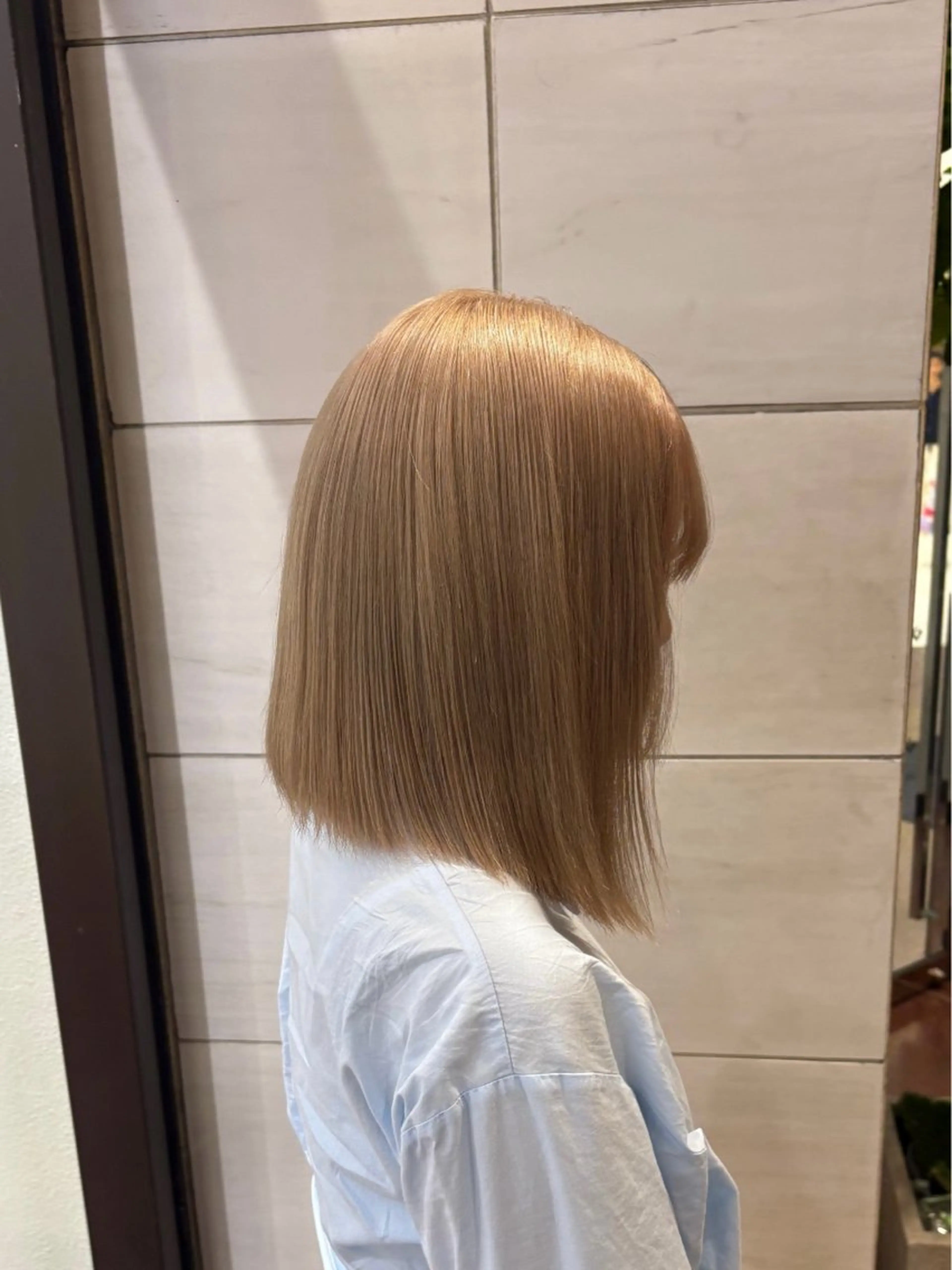 ミディアム カラー ヘアカラー ハイトーン/ブリーチ /hikaruのヘアスタイル