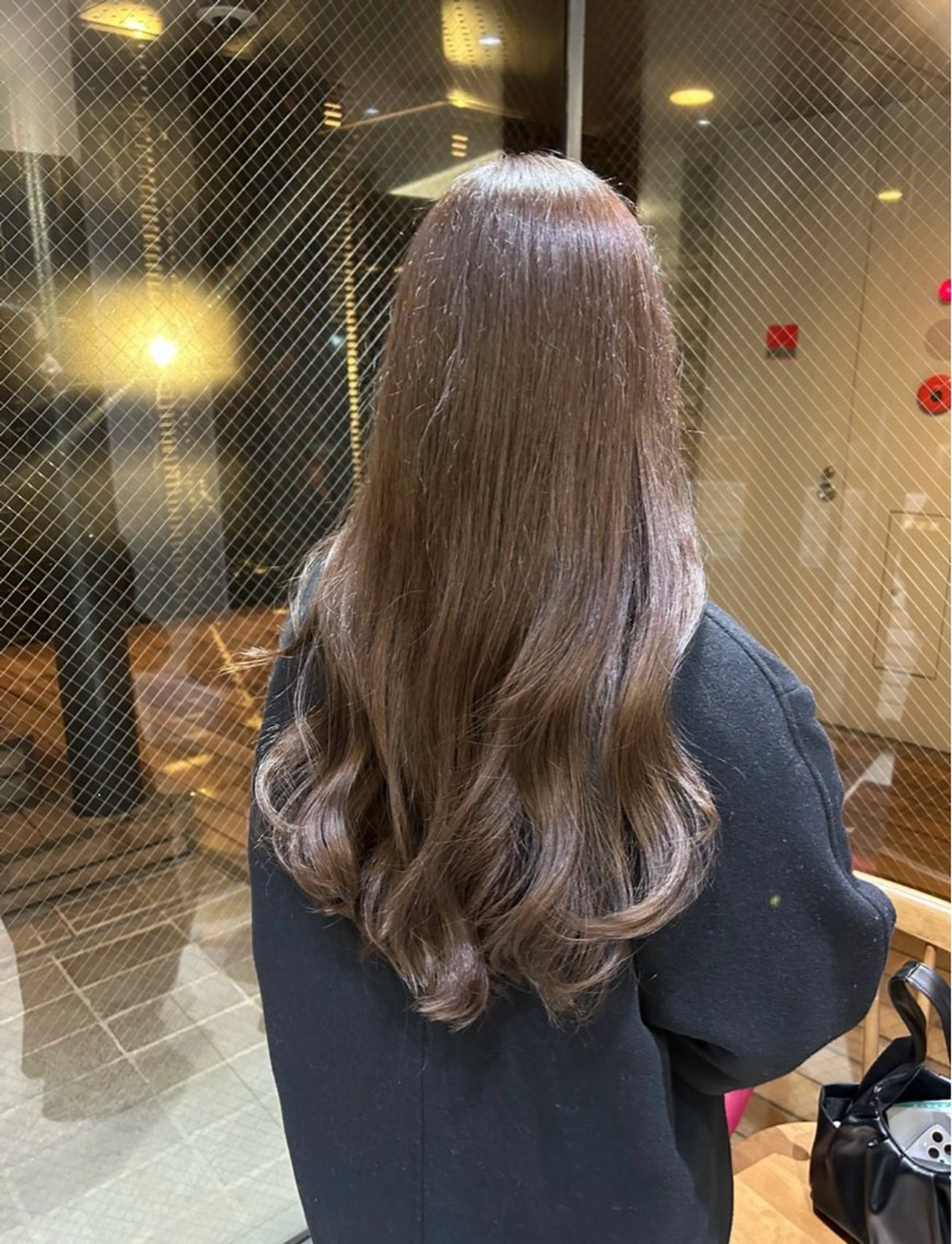 ロング カラー パーマ ヘアカラー ワンカラー/縮毛矯正 🌙🦋ゆづきのヘアスタイル