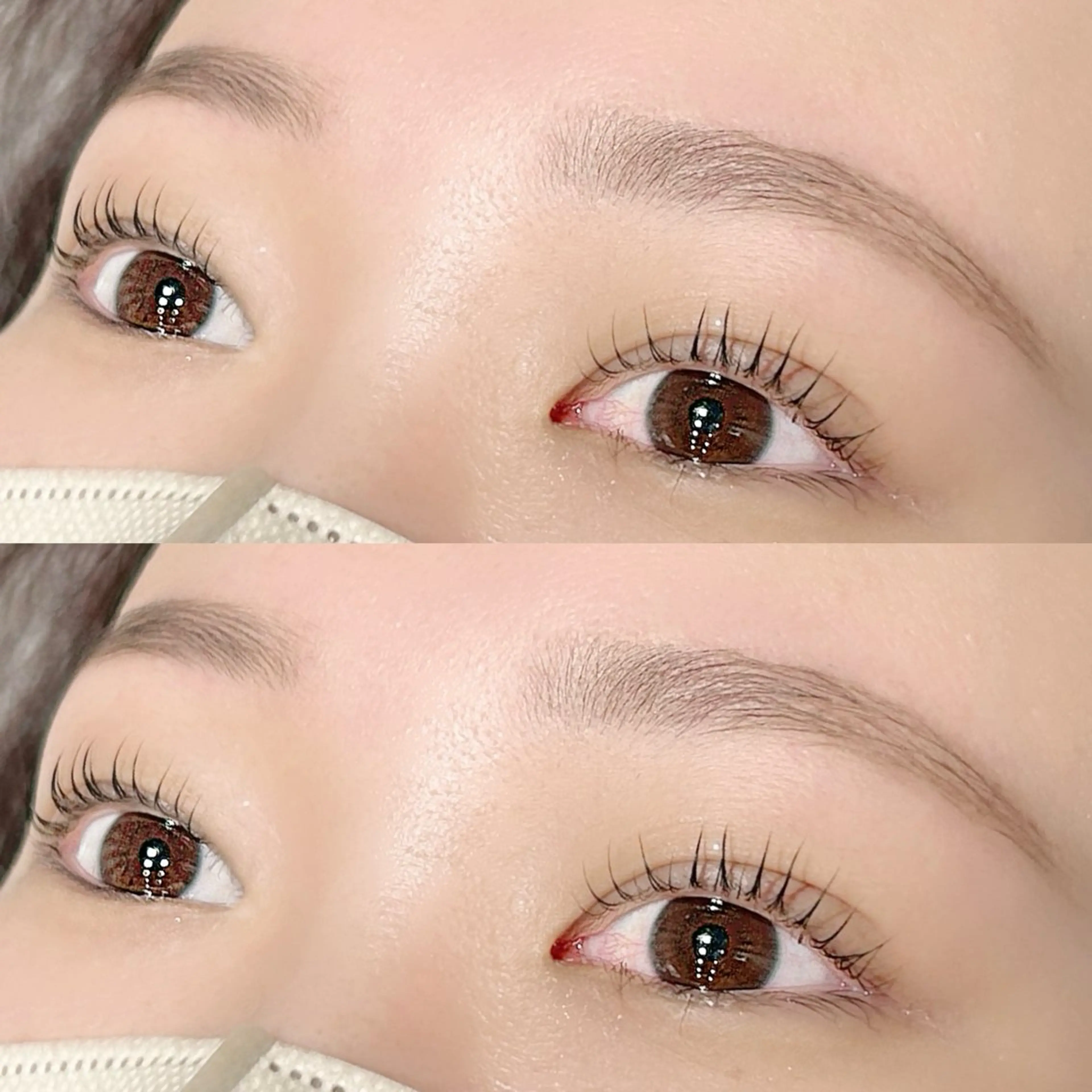 マツエク・マツパ 一重×まつ毛パーマ マツパ Ridive池袋店【アイラッシュ&眉毛専門店】所属・Ridive Kanna🌼のマツエク・マツパデザイン