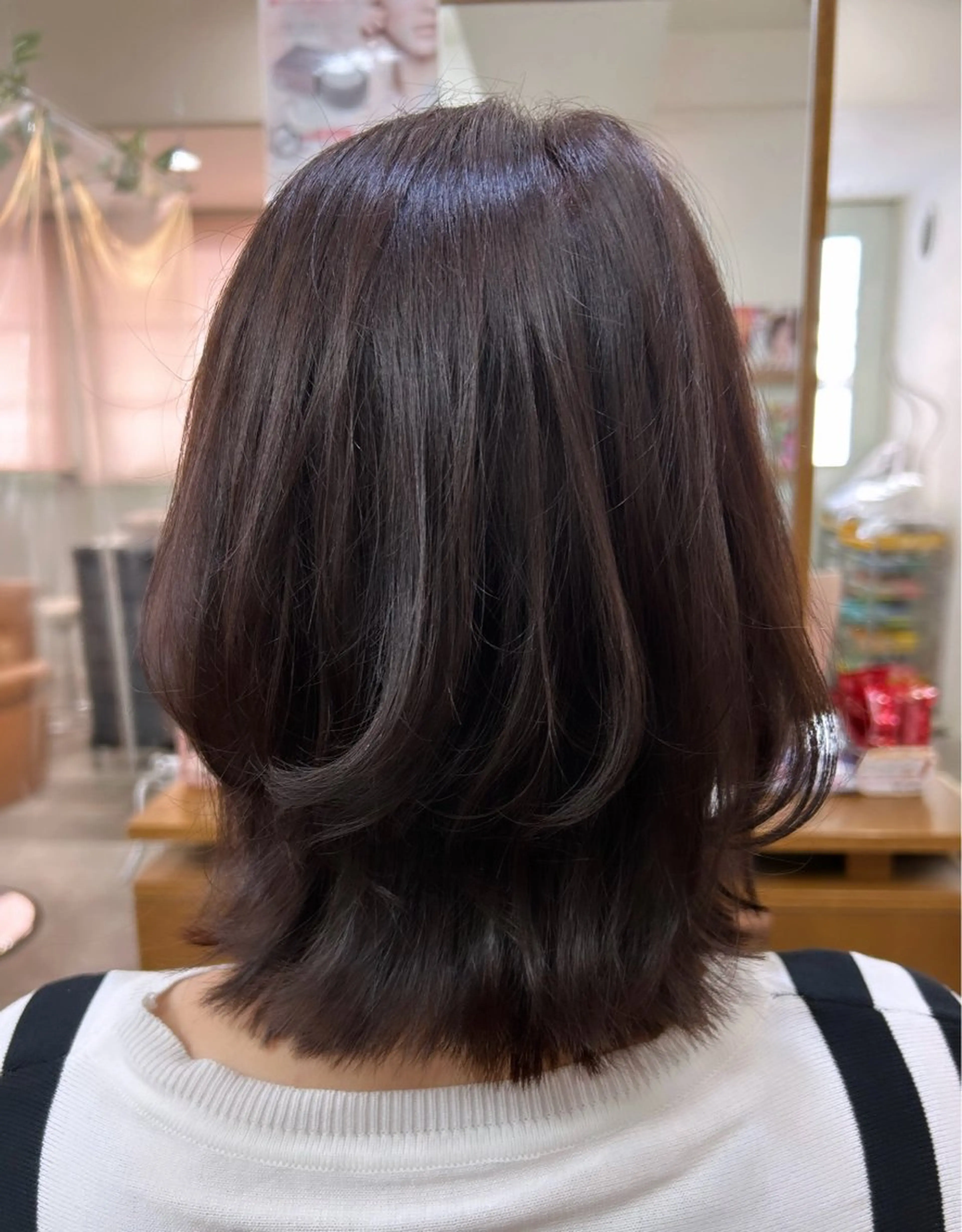 ミディアム カラー おおた きょうかのヘアスタイル