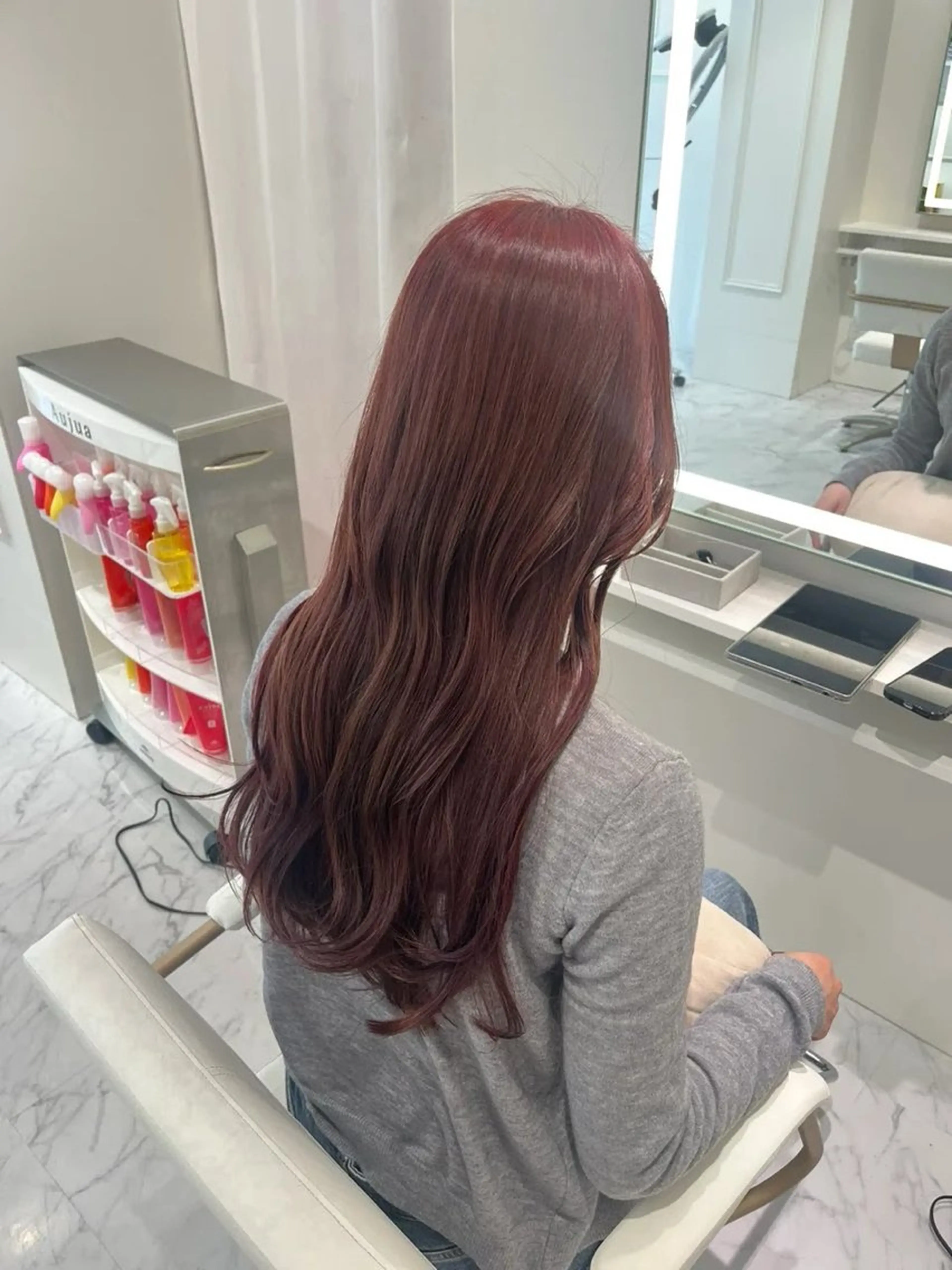 ロング ヘアカラー ParveMix /石田 佳澄🩶のヘアスタイル