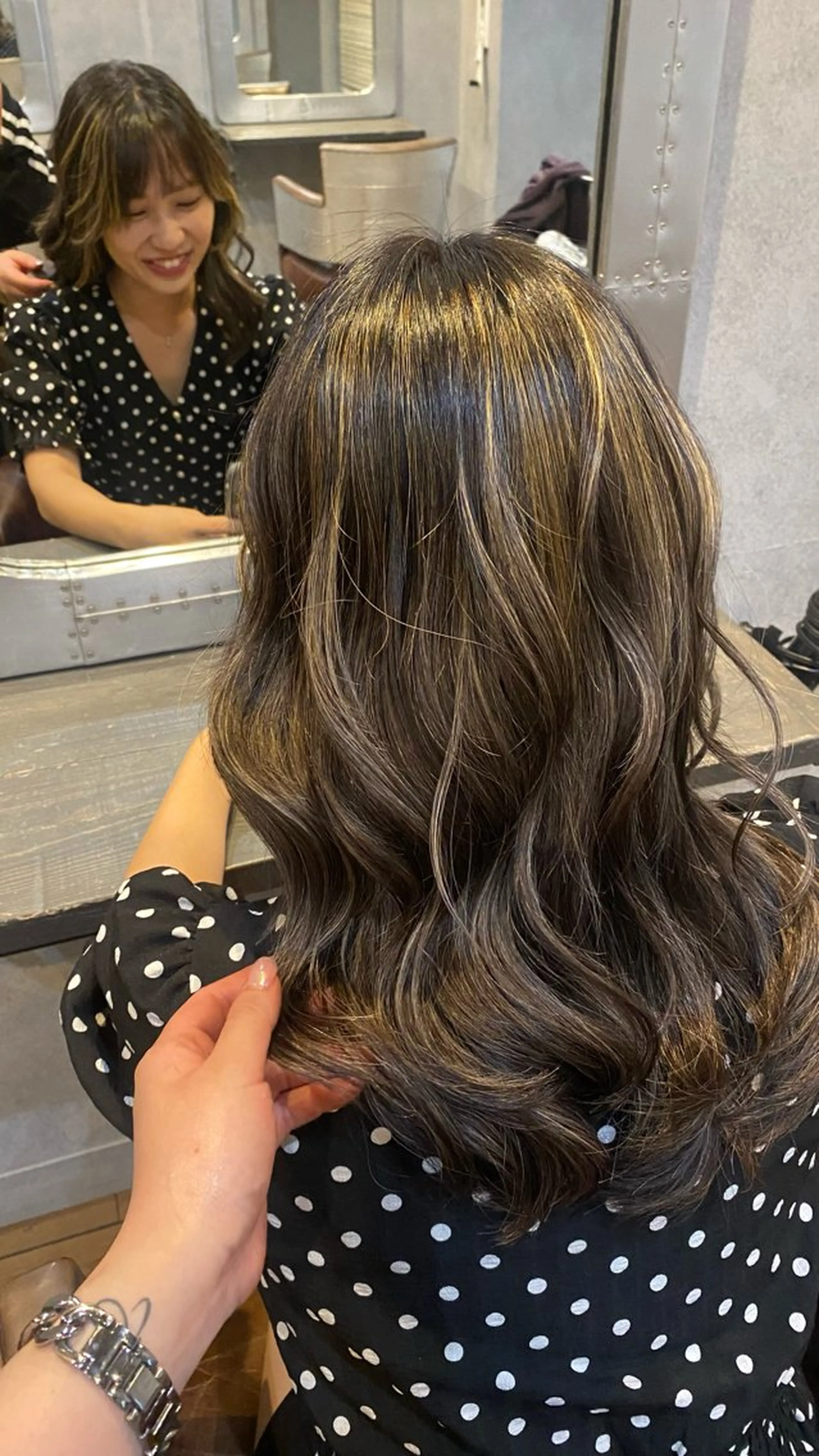 セミロング カラー レディースカット/ シュドウヒナタ🐰のヘアスタイル