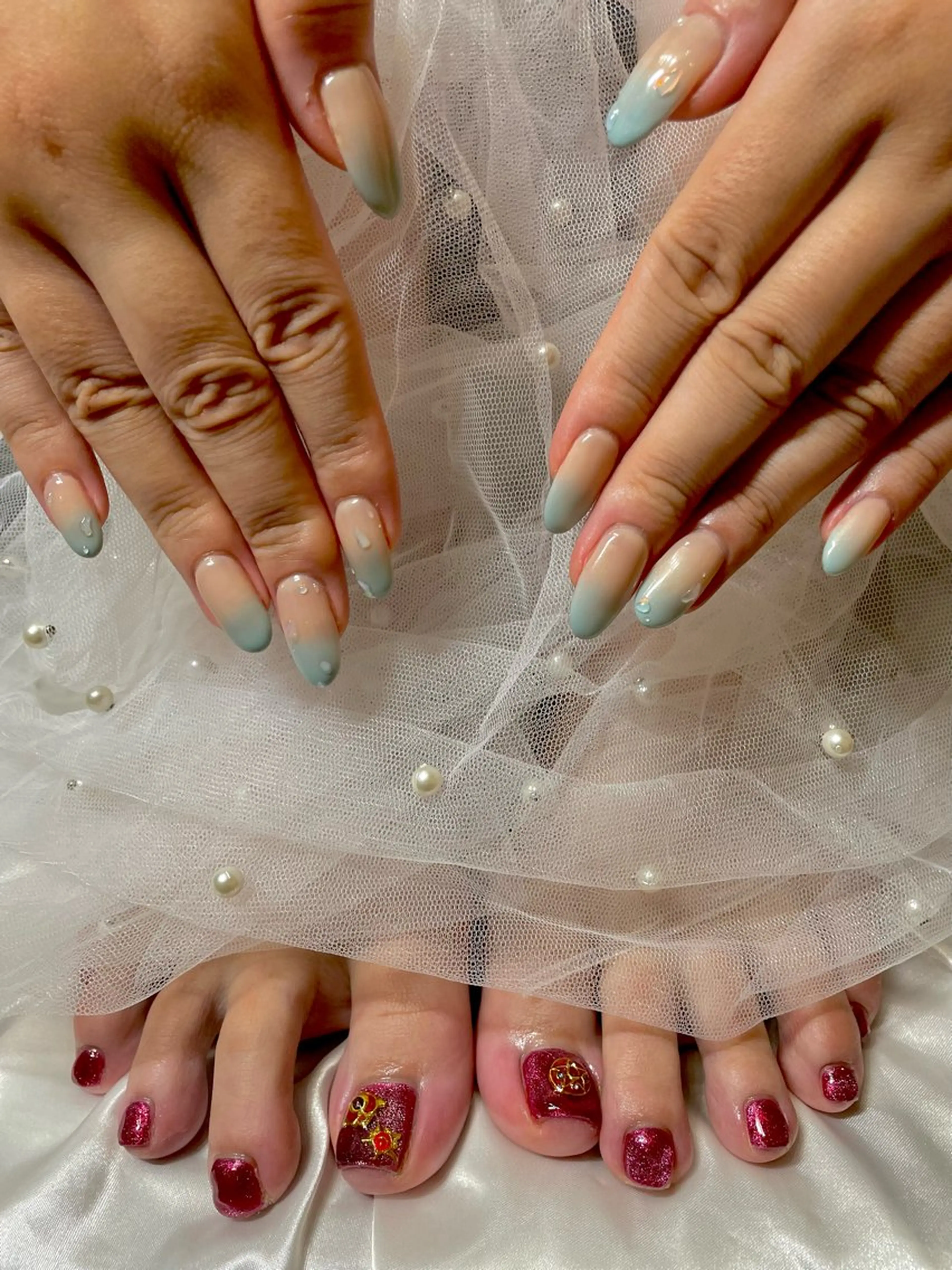 ネイル フットネイル Home salon Rのネイルデザイン