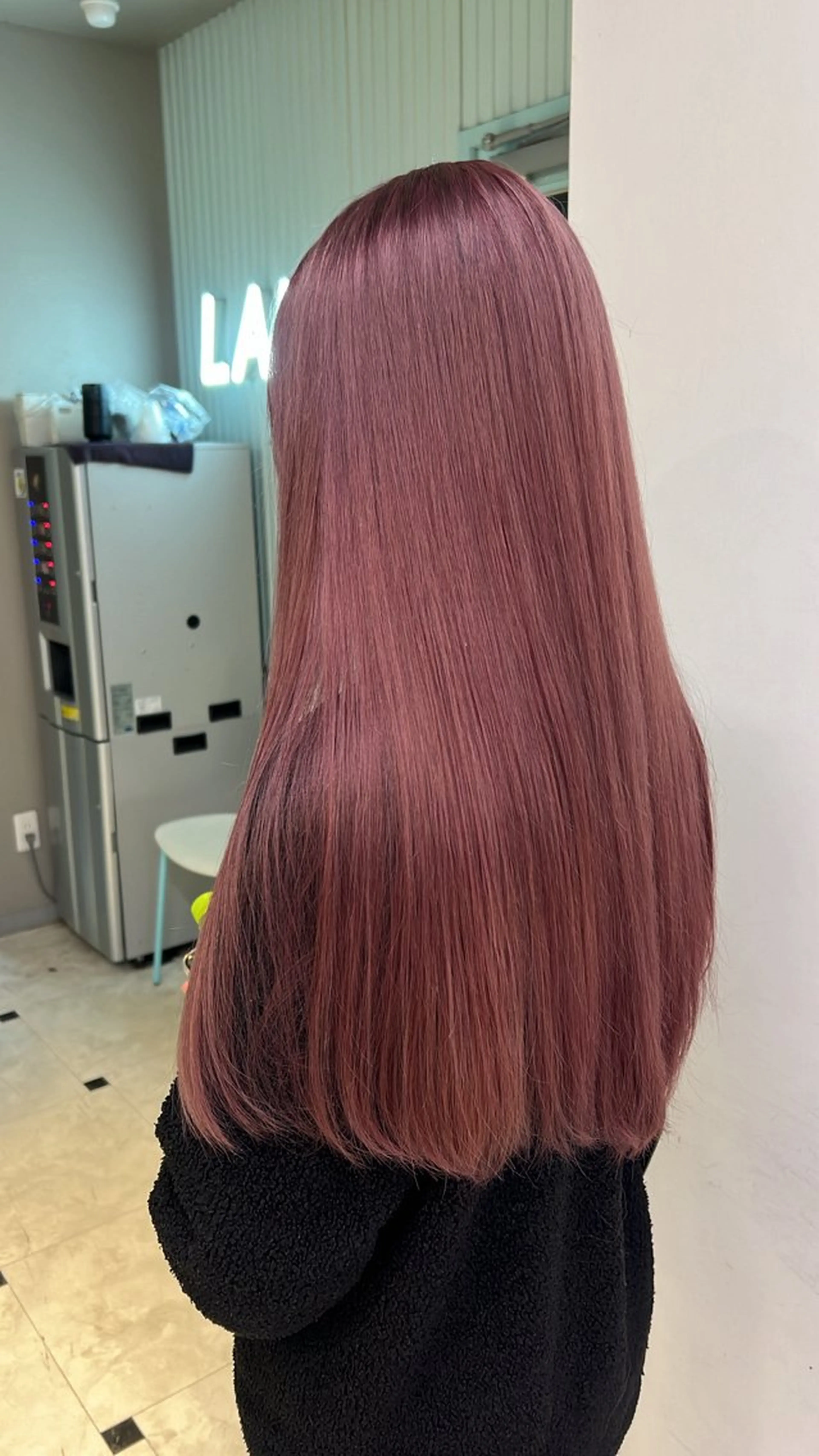 ロング カラー ヘアカラー トリートメント ヘッドスパ 🥞ベージュ系カラー 【すずきりほ】🥞のヘアスタイル