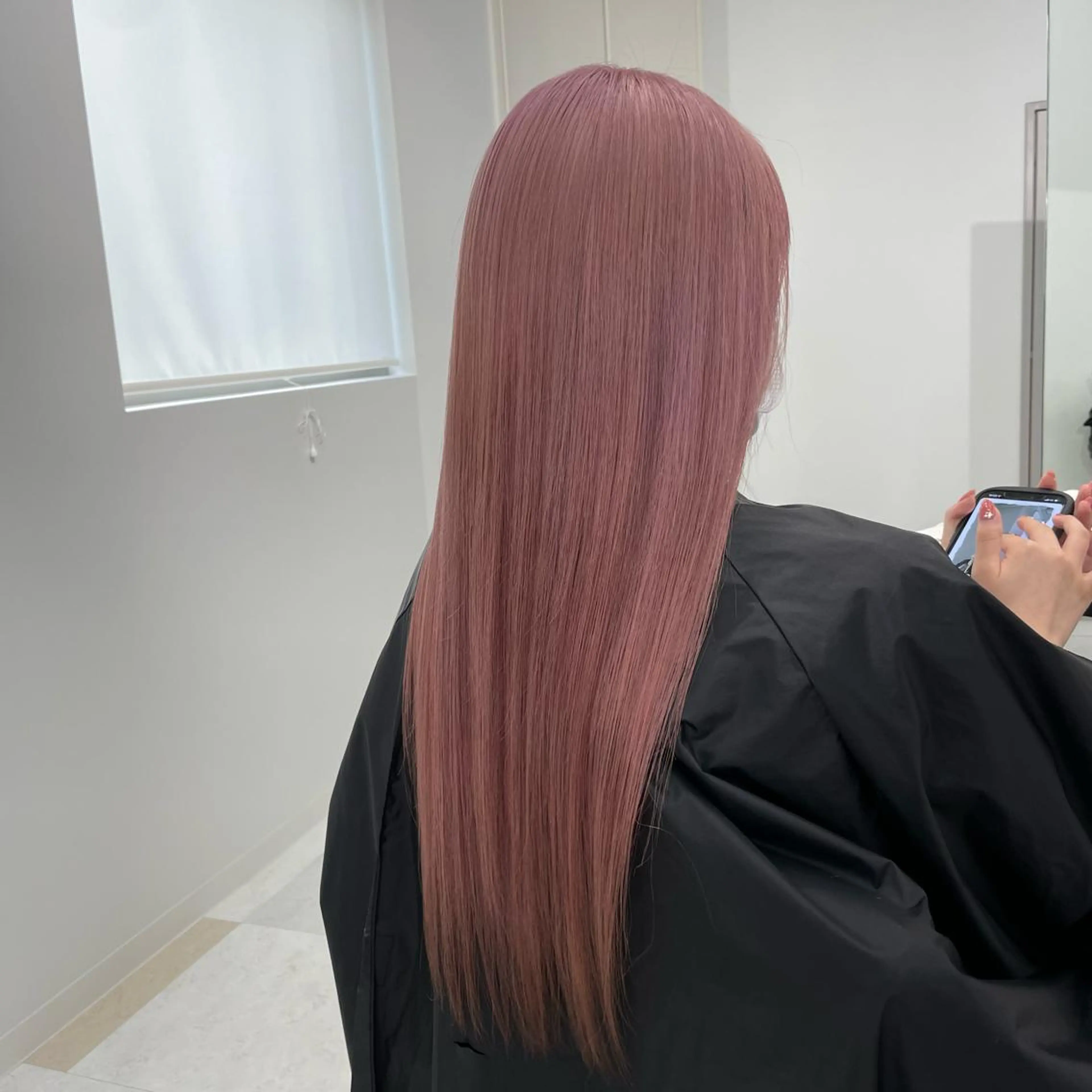 ロング カラー カット ヘアカラー トリートメント B.Chance カラーリスト　ペーのヘアスタイル