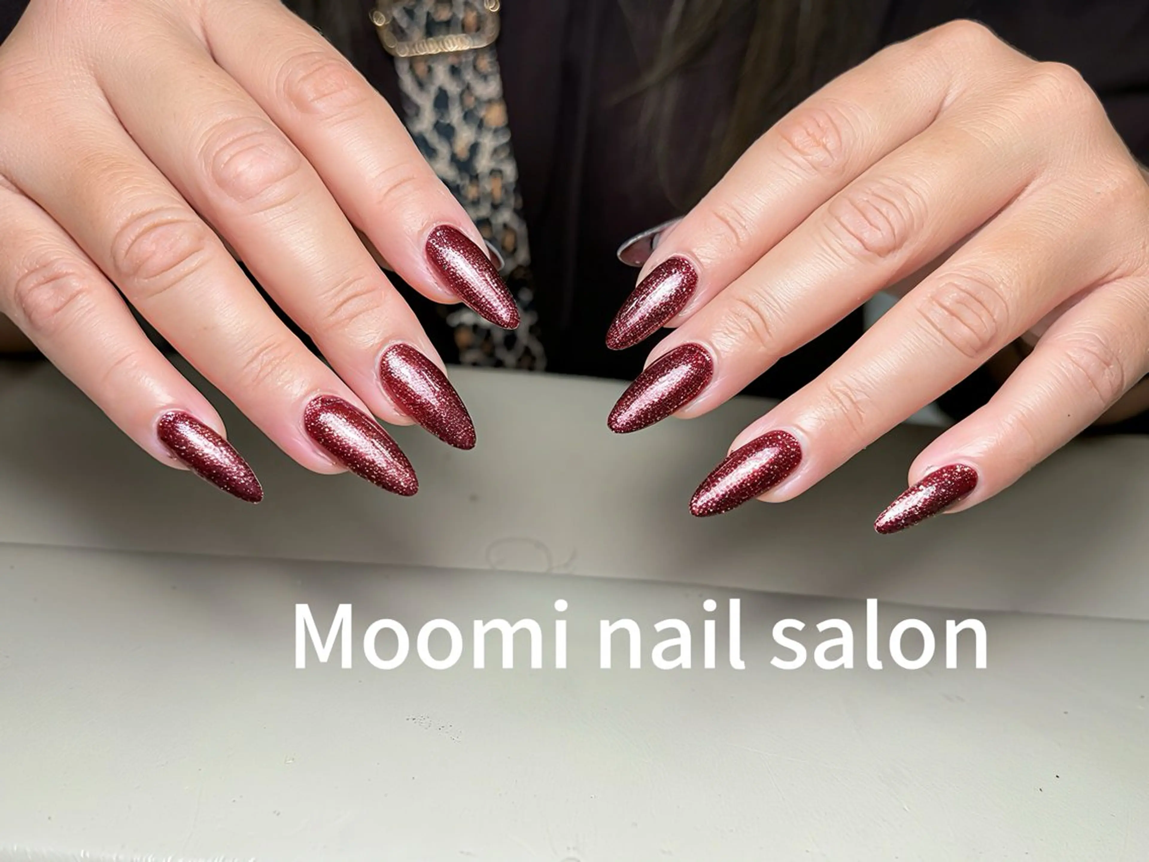 ロング ハンドネイル Moomi nail salonのネイルデザイン