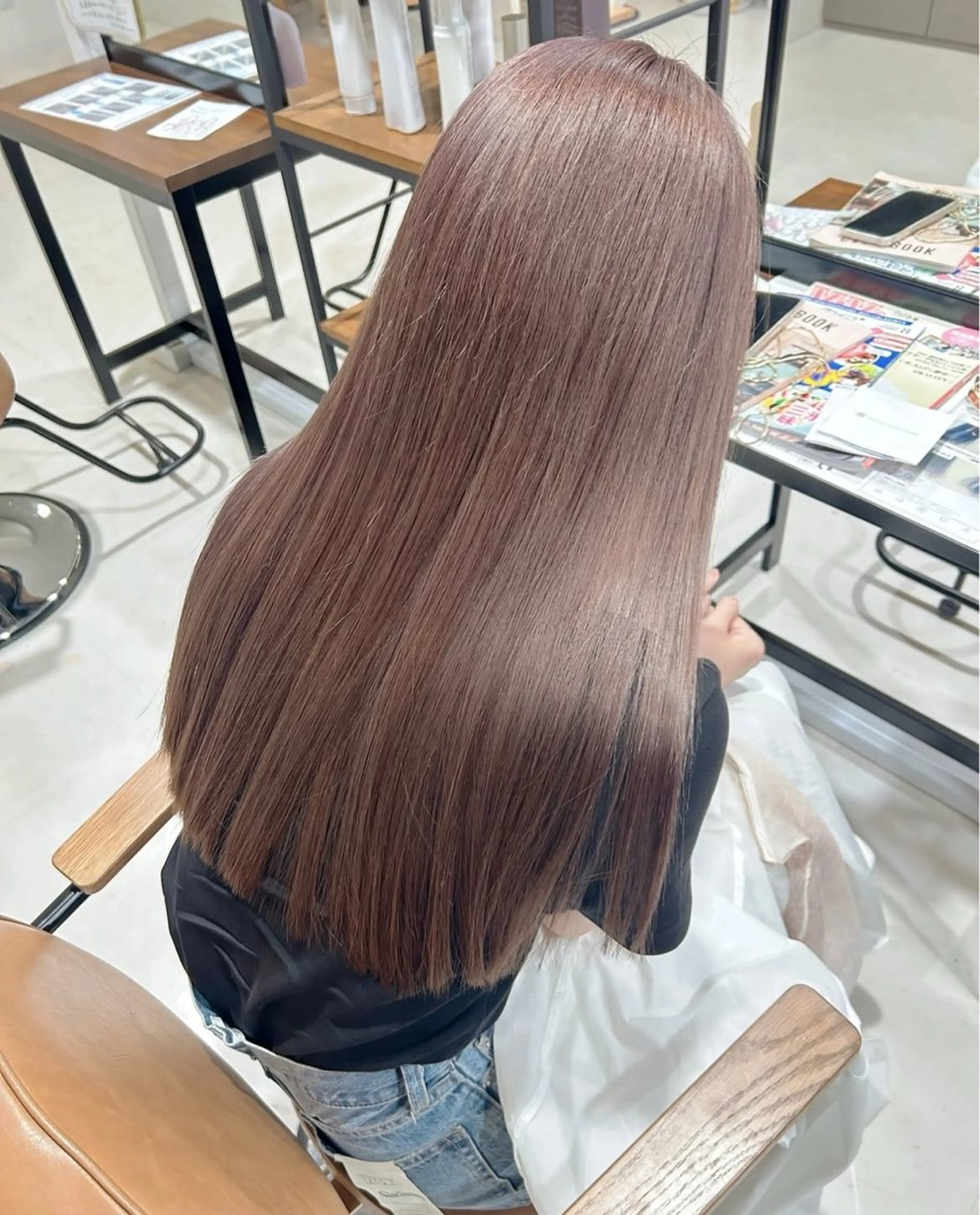 ロング ヘアカラー amoretto 天文館店🎀ひなのヘアスタイル
