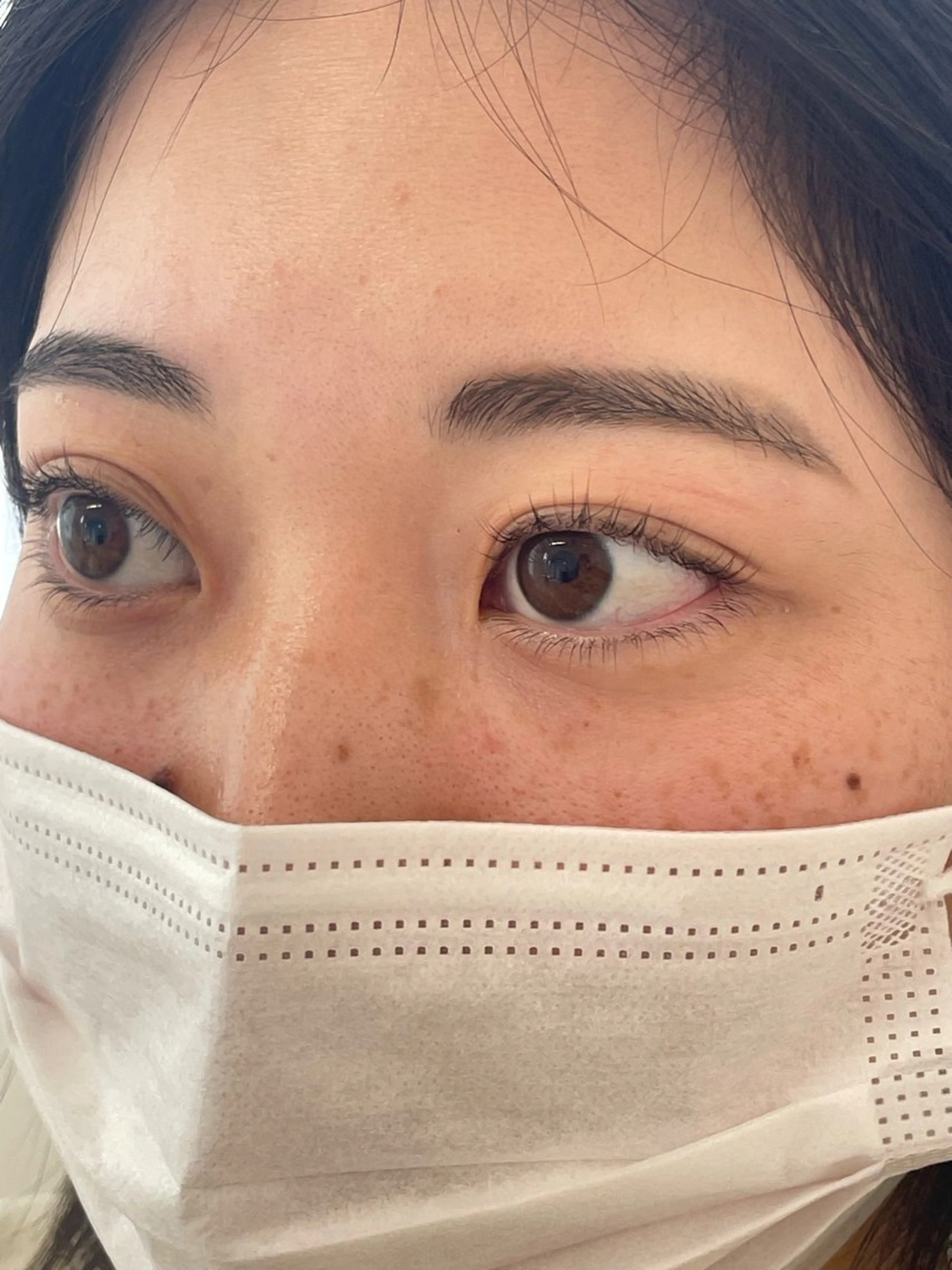 マツエク・マツパ 下まつげエクステ 一重×まつ毛パーマ 日下部 桃奈のマツエク・マツパデザイン