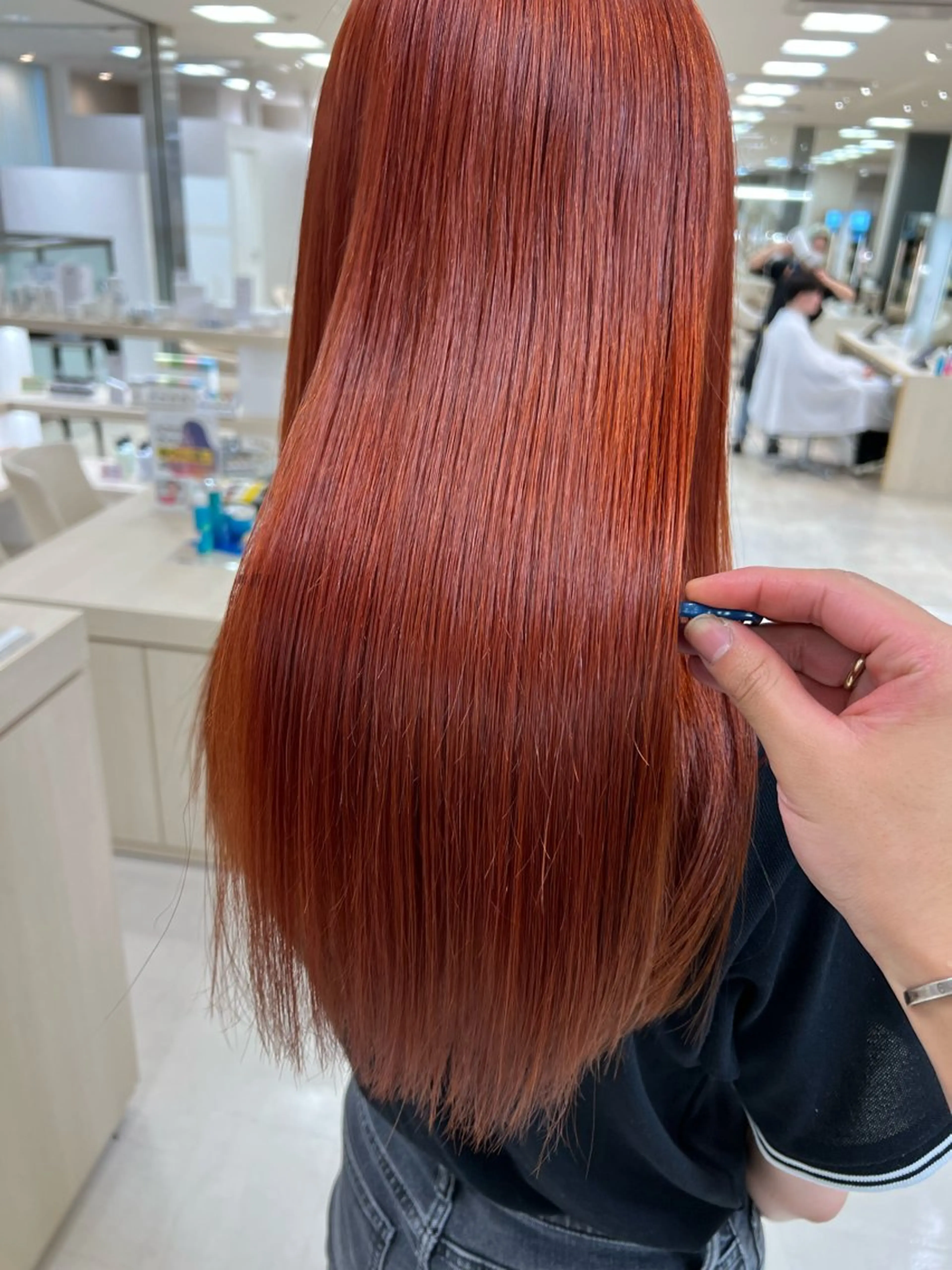 「ブリーチ１回✨️」ミニモ限定‼️激かわ暖色カラー💞の写真