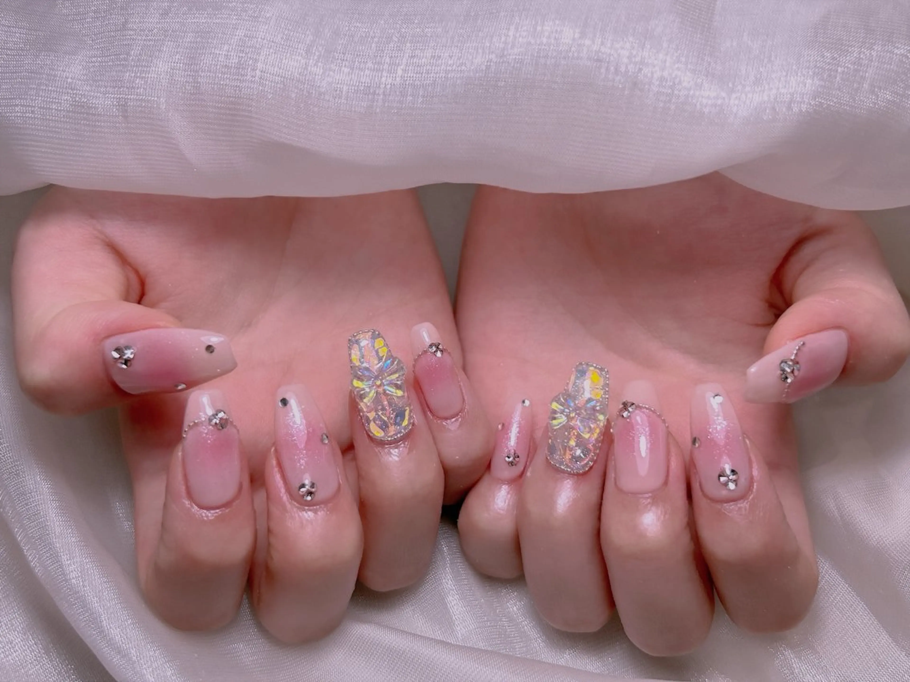 ネイル ハンドネイル 長さだし専門店 M2　rikaのネイルデザイン