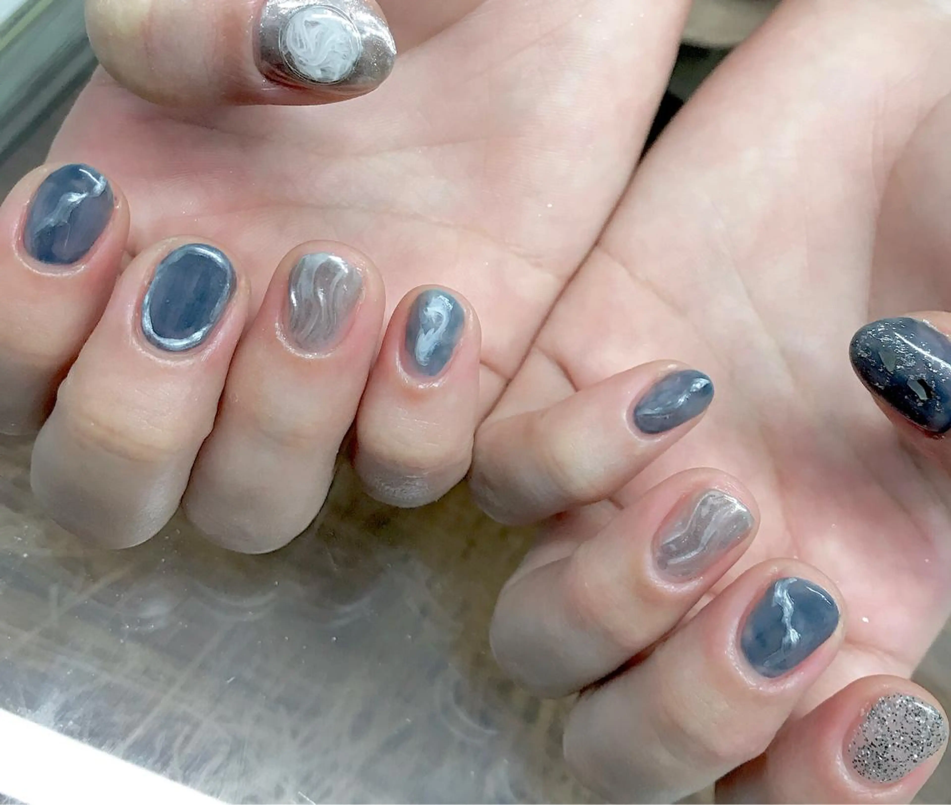 ネイル Liennail 持込デザインやり放題のネイルデザイン