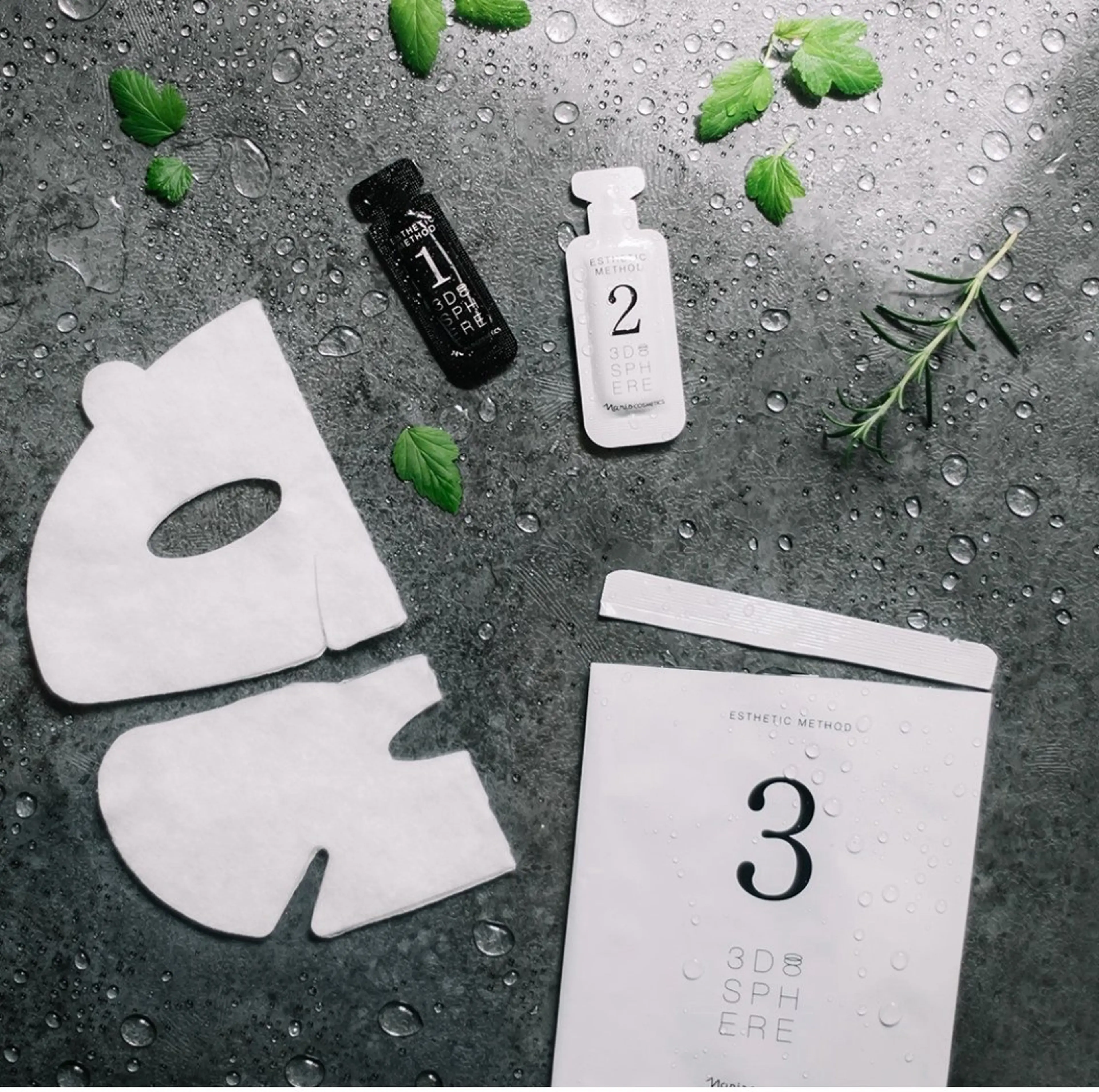 3Dスフィア（ホワイト/リンクルよりお選びいただけます）の写真