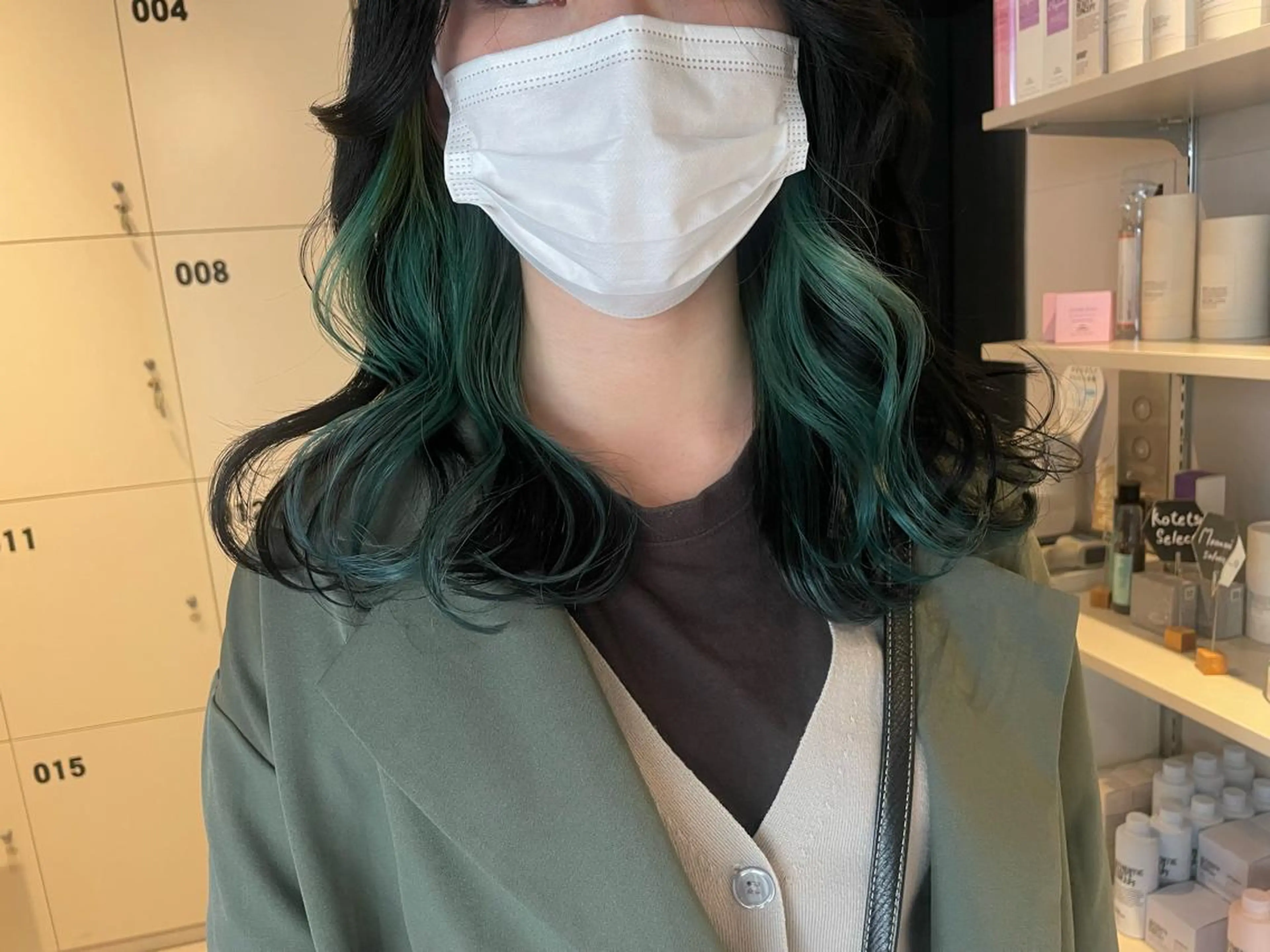 ミディアム カラー ヘアカラー トリートメント ブリーチ👩‍🦳/ ‪✂︎MANAMIのヘアスタイル