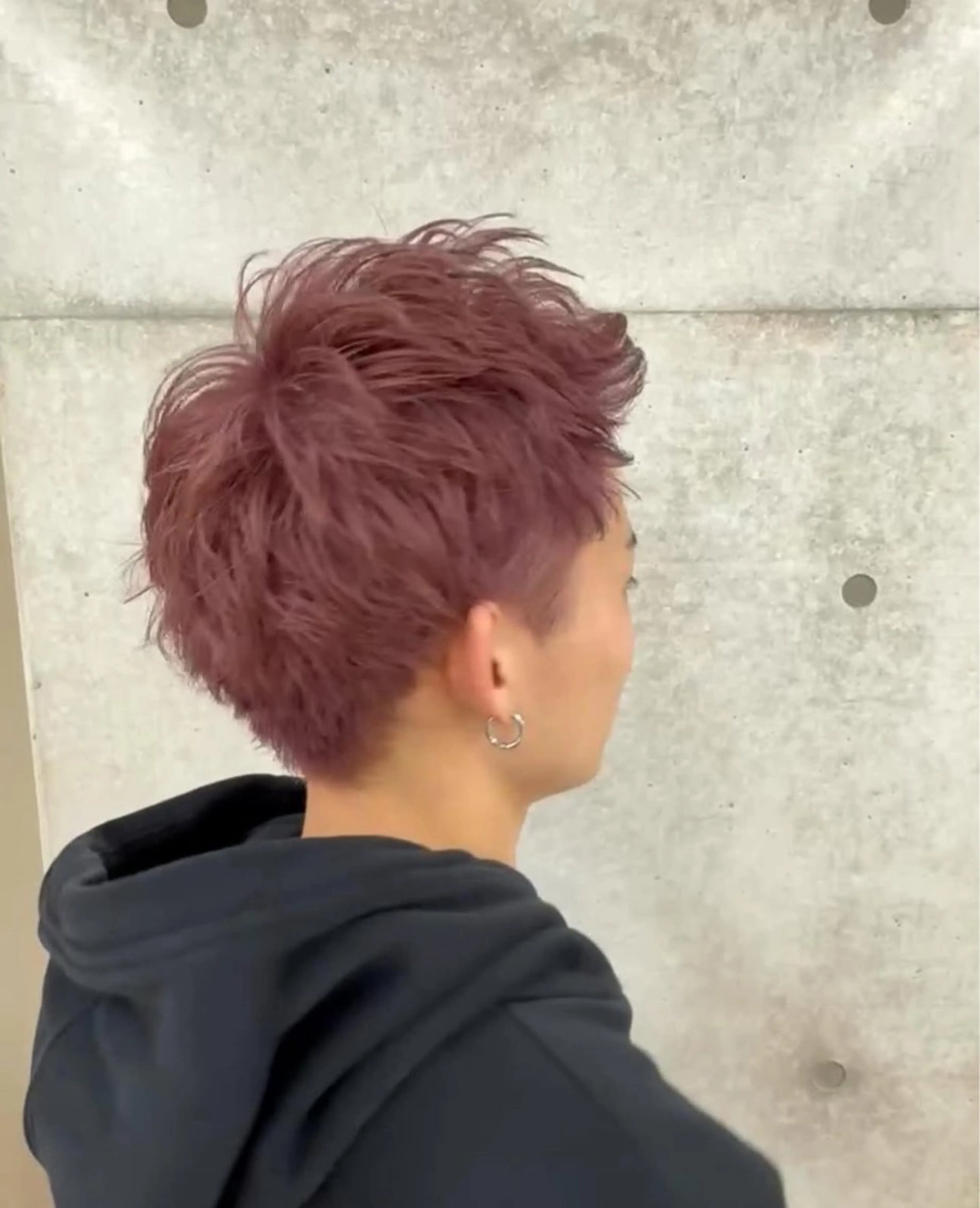 カラー ブリーチ ラベンダーカラー ピンクカラー ピンクラベンダー ヘアカラー Hair＆Make　TRUTH千葉店所属・青木 明日翔のヘアスタイル