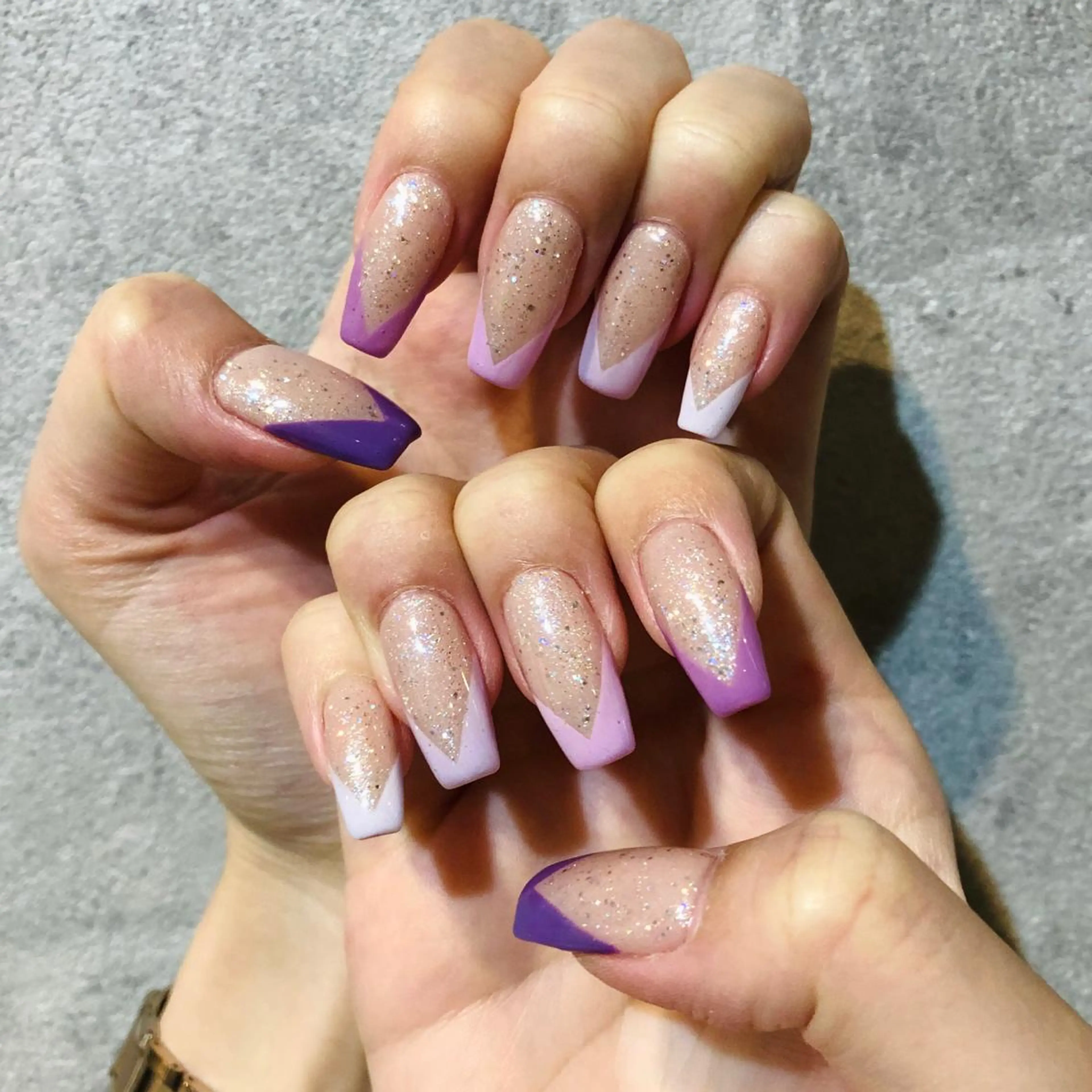 ネイル フレンチネイル _white 上本町店のネイルデザイン