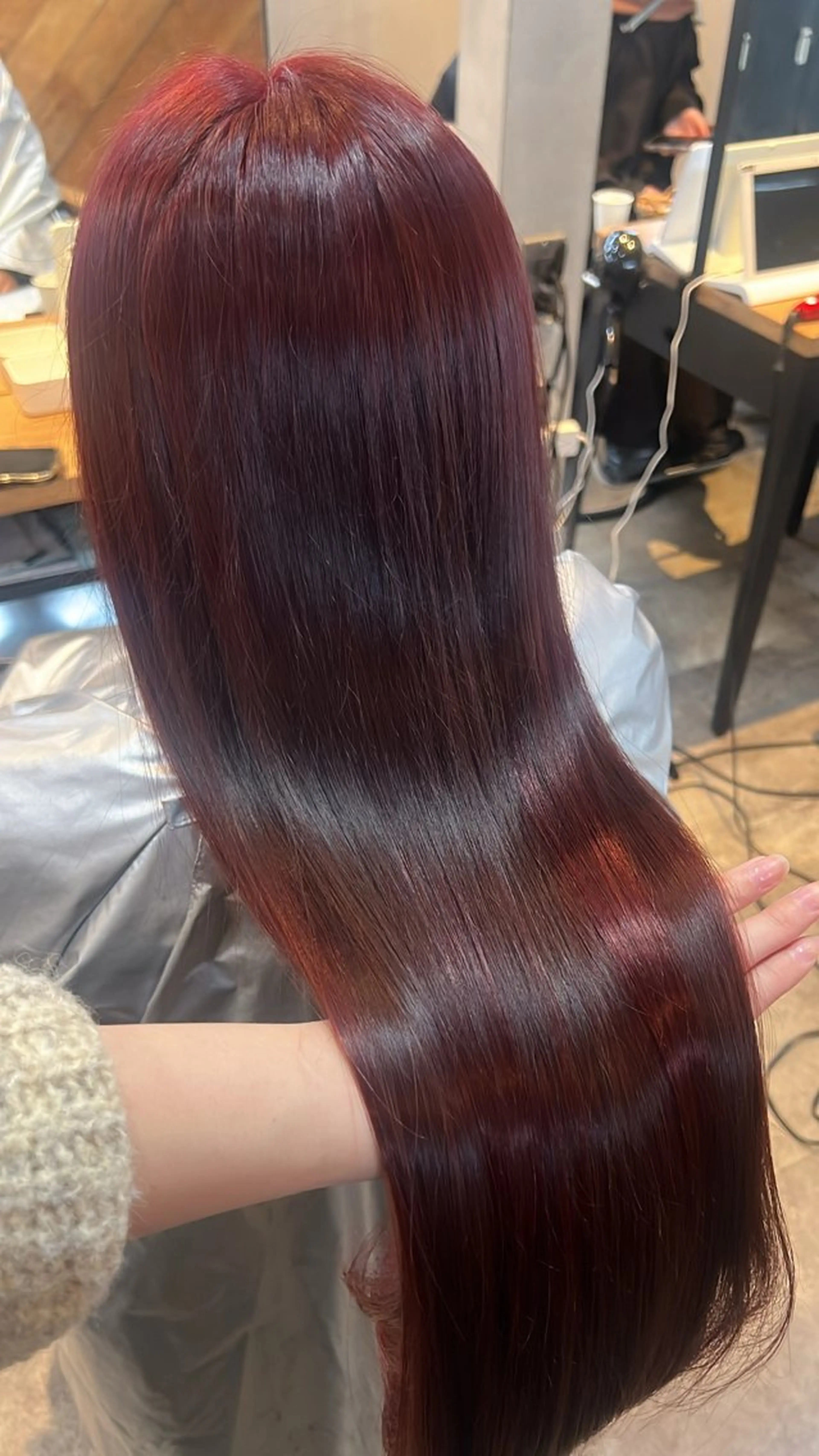 ロング カラー ブリーチ ブリーチなしカラー La fith hair kanonあびこ店所属・トップスタイリスト 🧸中島梨穂🧸のヘアスタイル