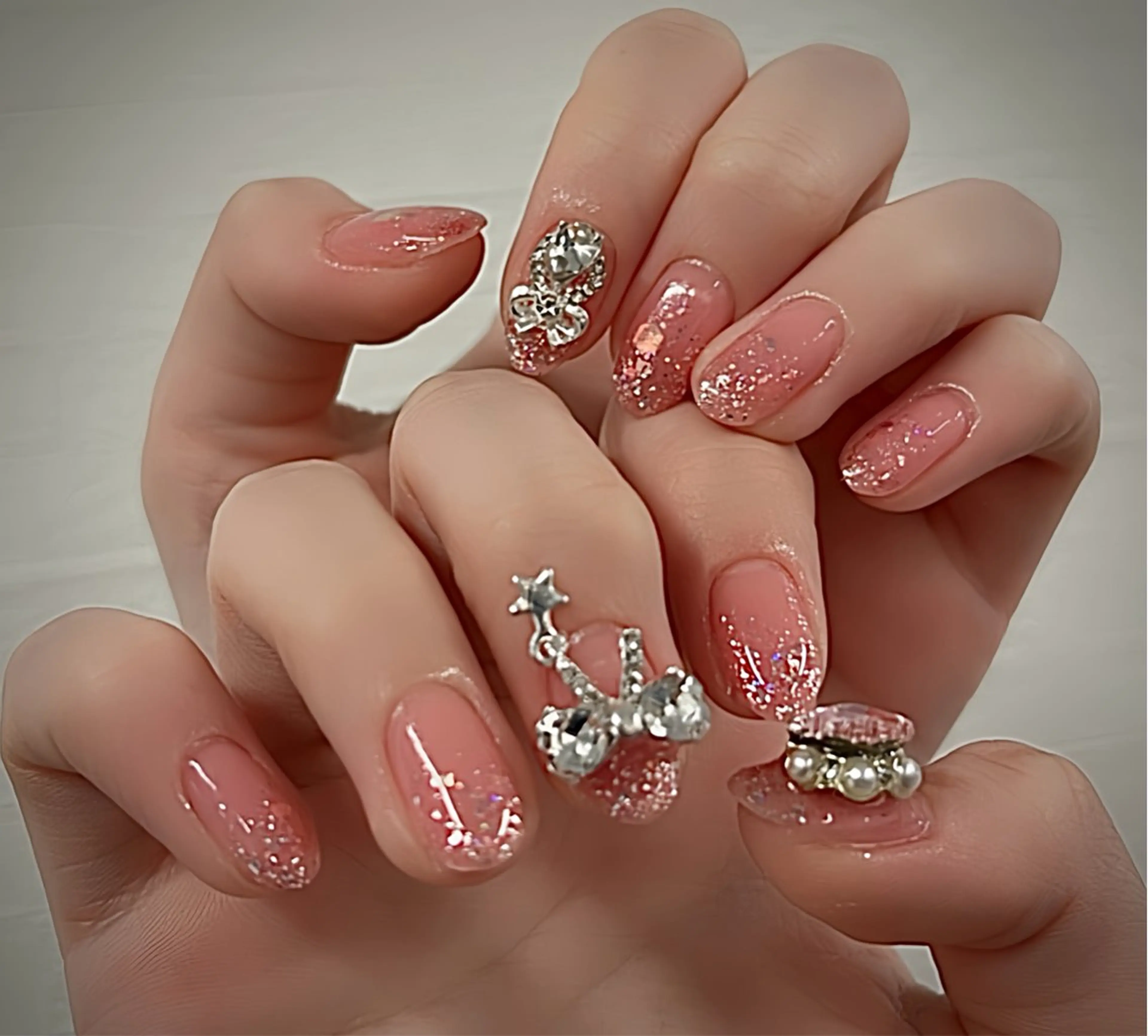 ネイル チークネイル ジェルネイル パラジェル スカルプネイル 春ネイル ハンドネイル フットネイル HANA 川越東口ネイルサロンのネイルデザイン