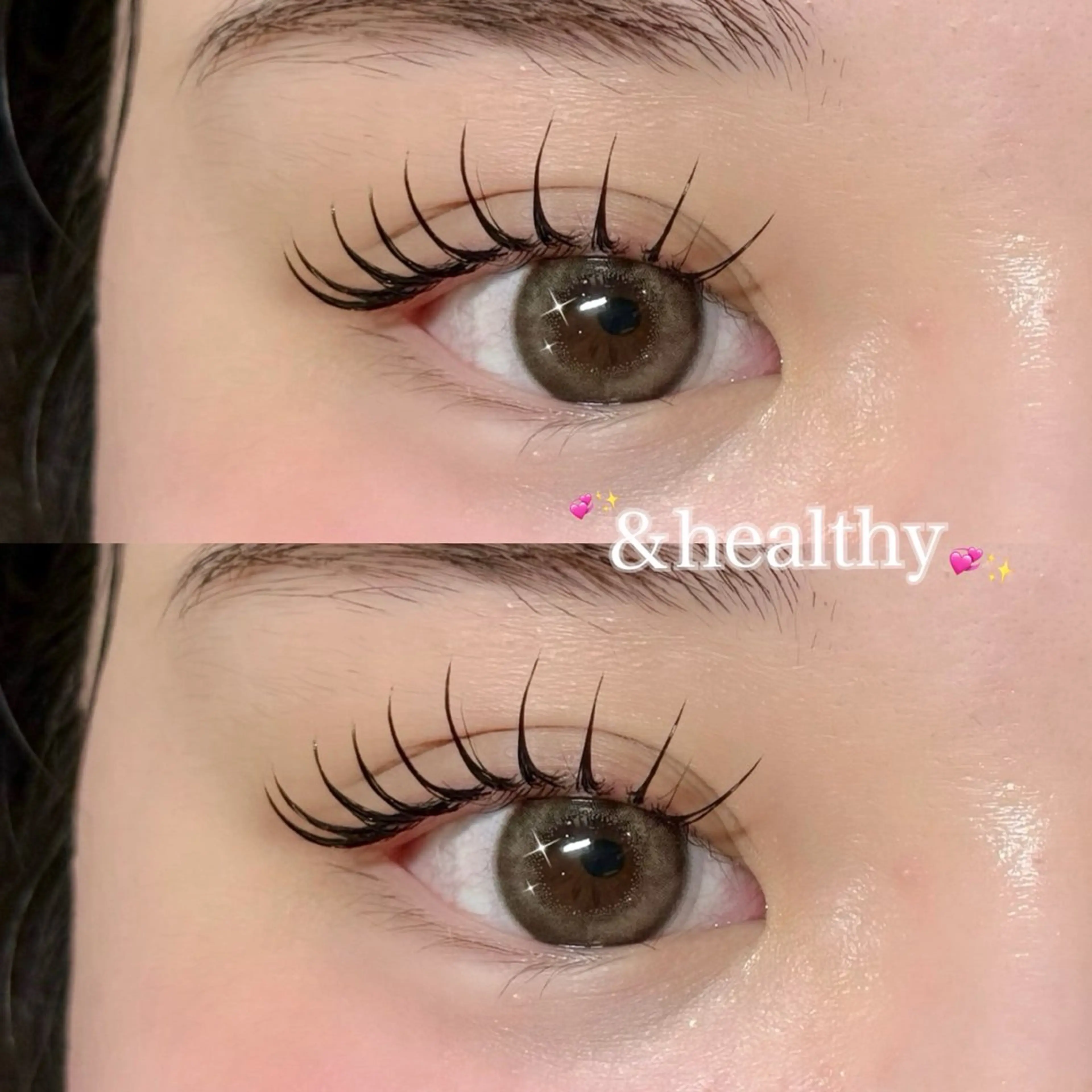 &Healthy束感マツエク80本🩶⌇エクステ×パーマ⌇の写真