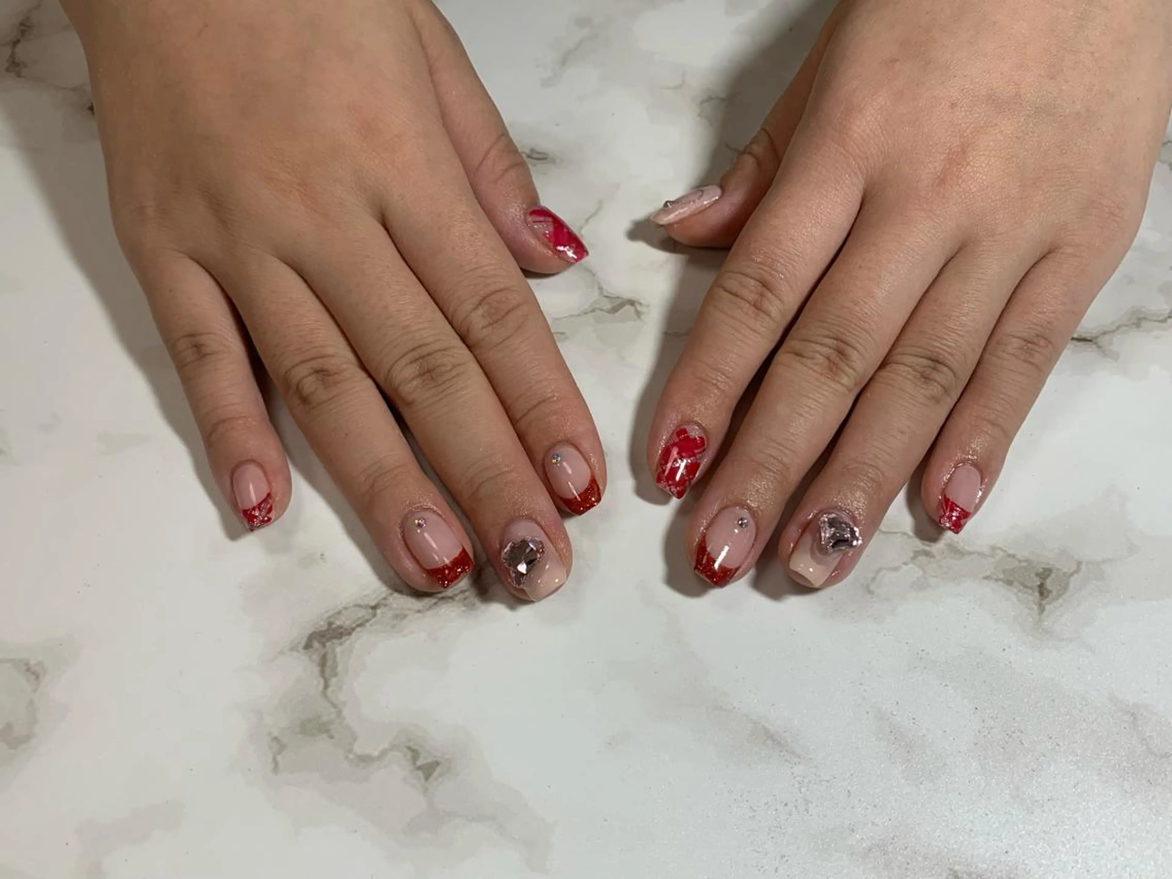 ネイル 持ち込み 北川 恭子のネイルデザイン