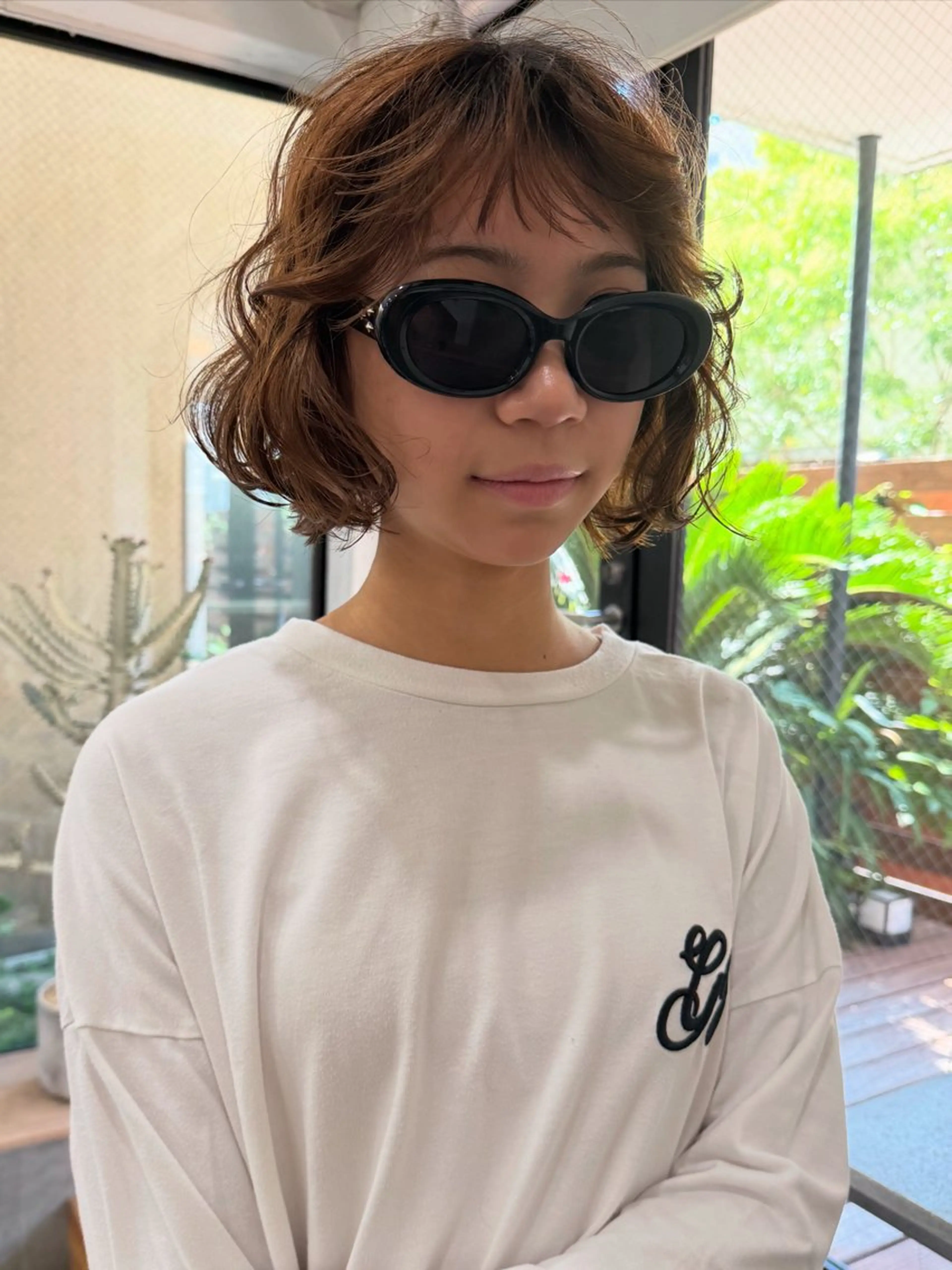 ショート カット イシイ モエカのヘアスタイル