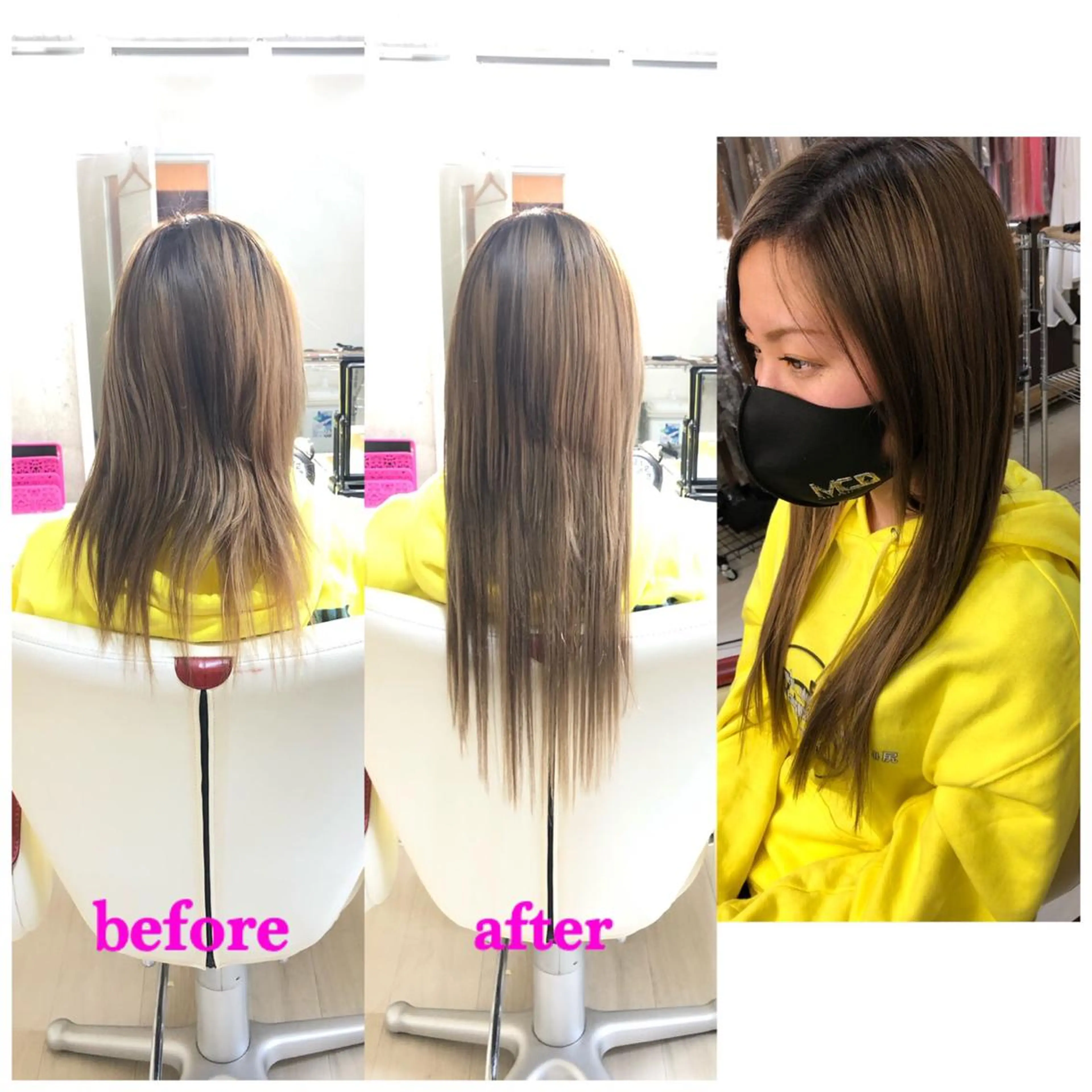 ロング エクステ ドレスアップ心斎橋店所属・🌸ドレスアップ 心斎橋店🌸のヘアスタイル