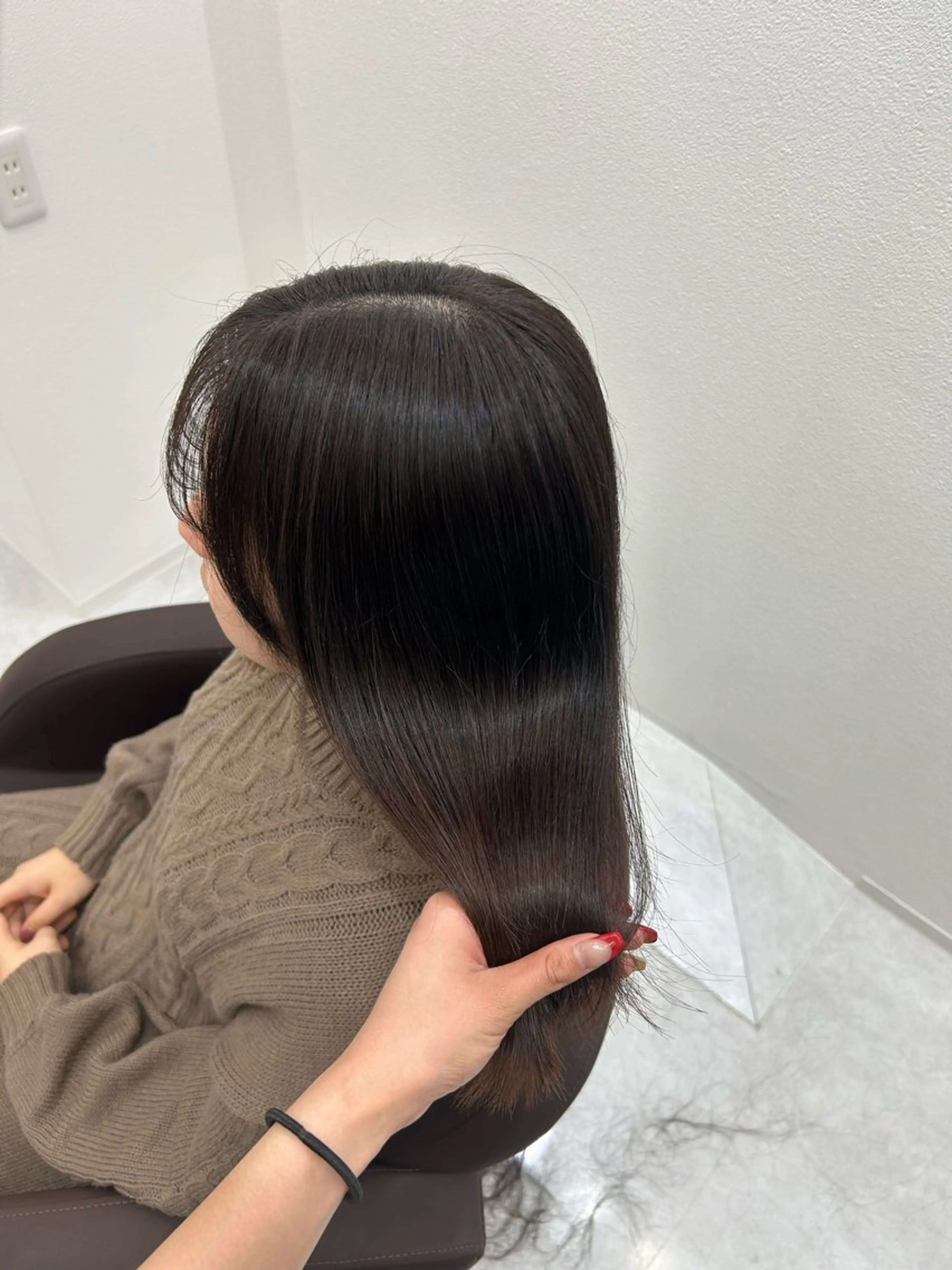 セミロング カラー IS所属・横浜美容室/透明感 カラー/レイヤーのヘアスタイル