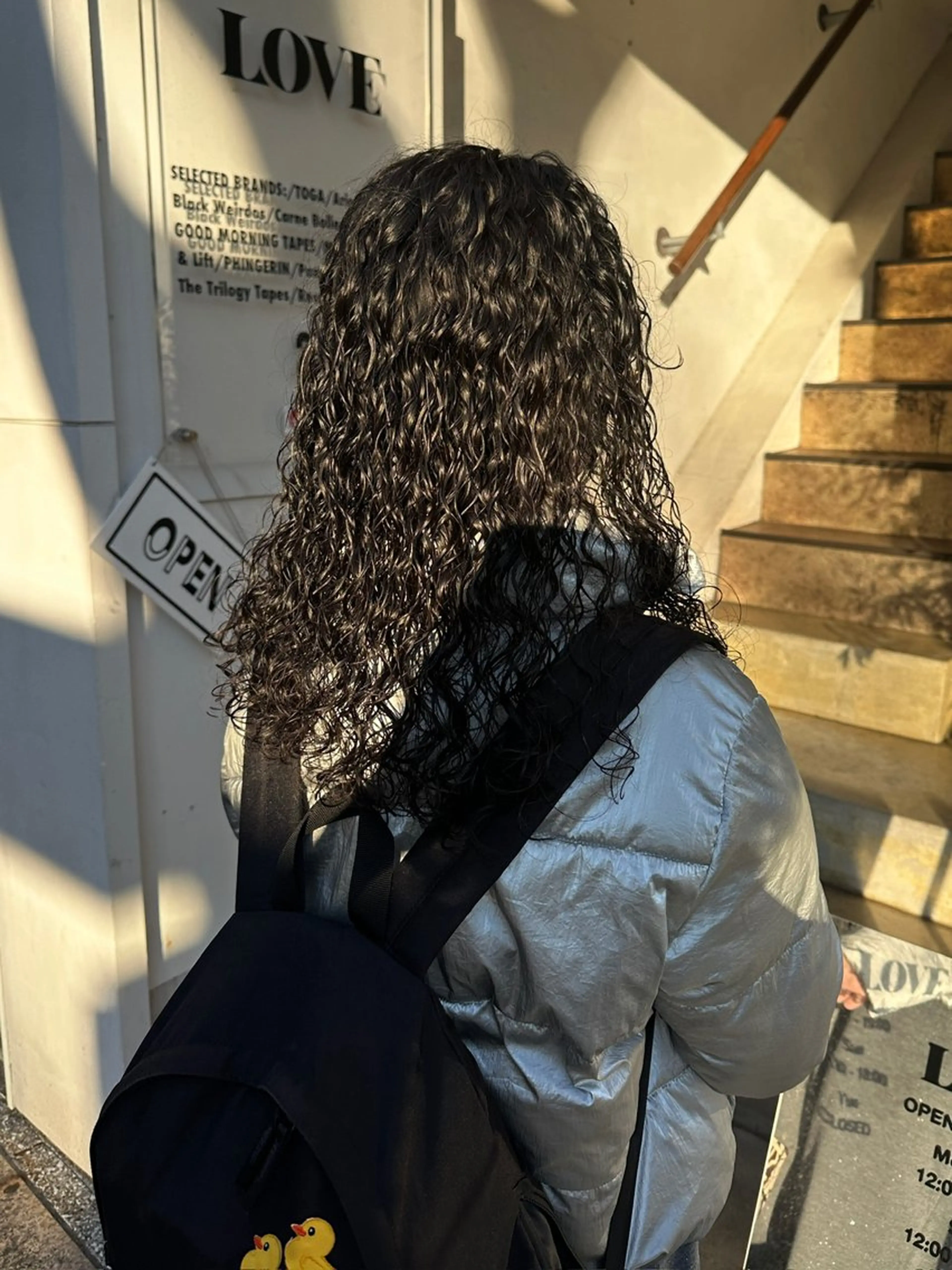 ロング パーマ スパイラルパーマ カット パーマ トリートメント 松本 雪愛のヘアスタイル