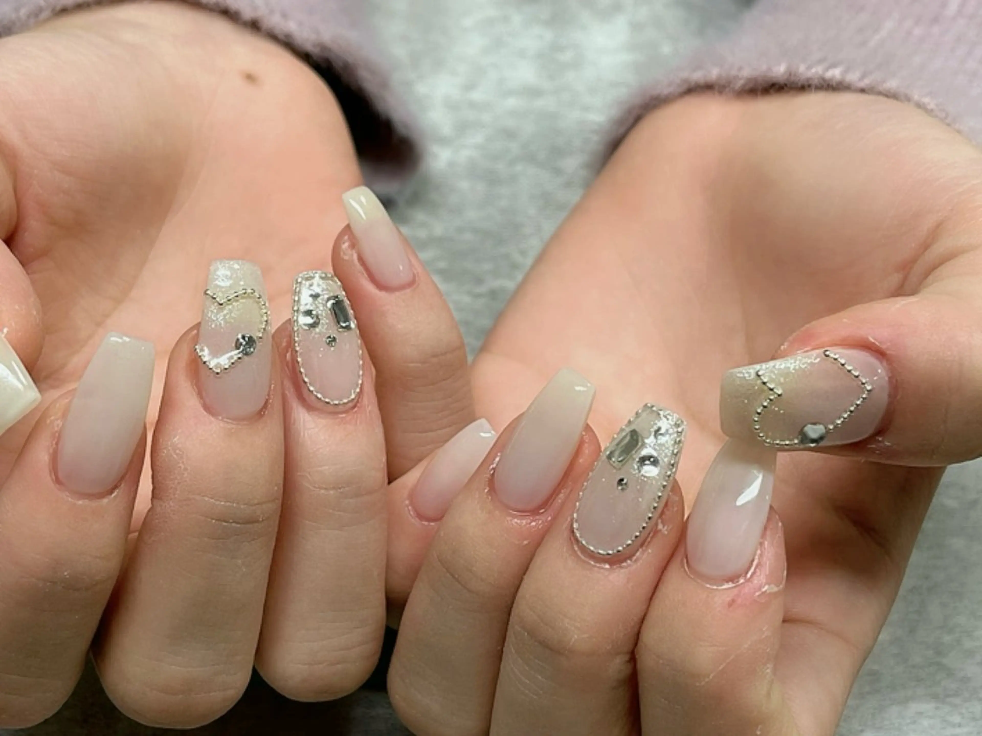 ネイル ハンドネイル Protea きぬがわ らむのネイルデザイン