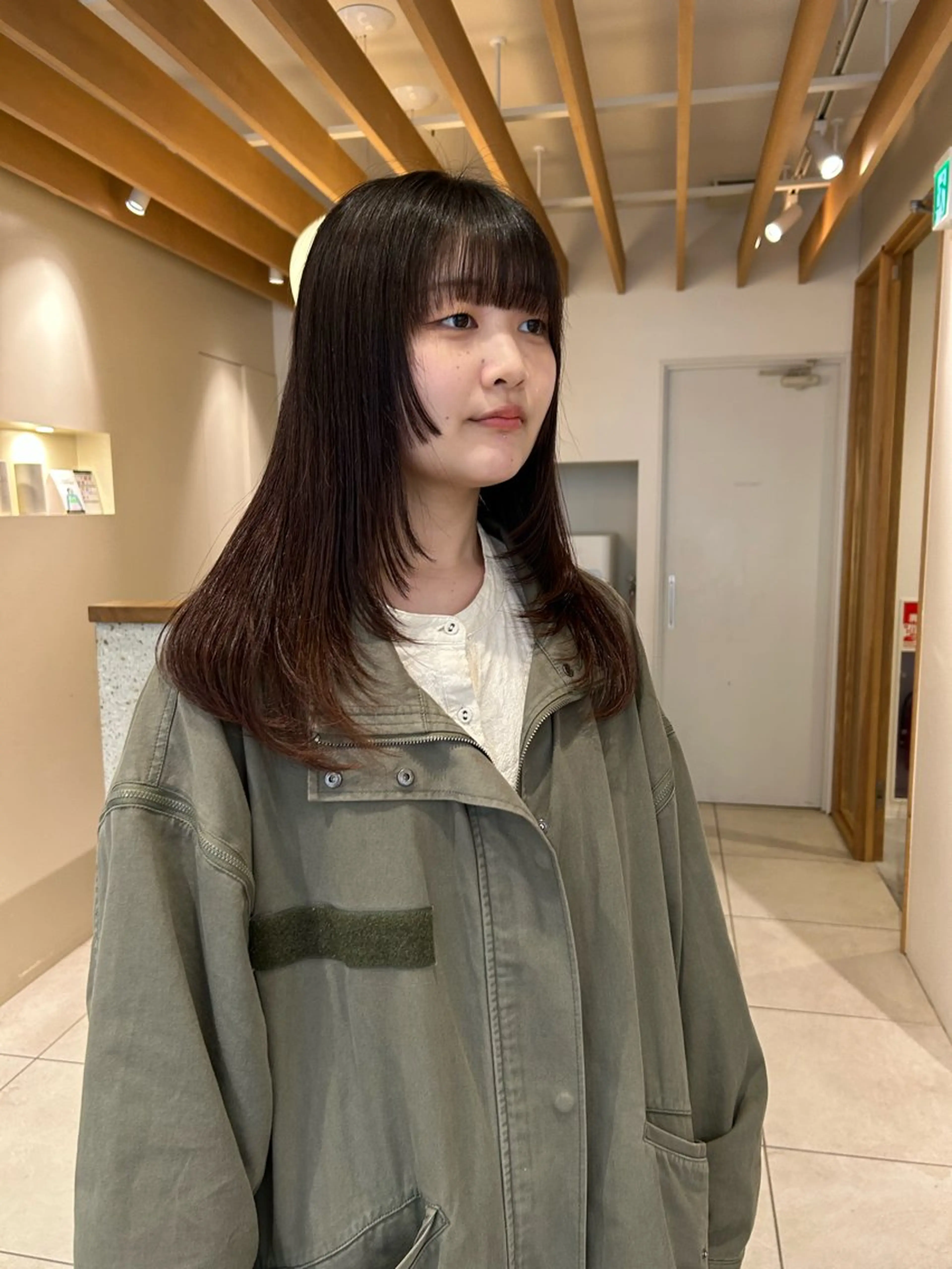 セミロング 矢場町/酸性ストレー ト/髪質改善/リオのヘアスタイル