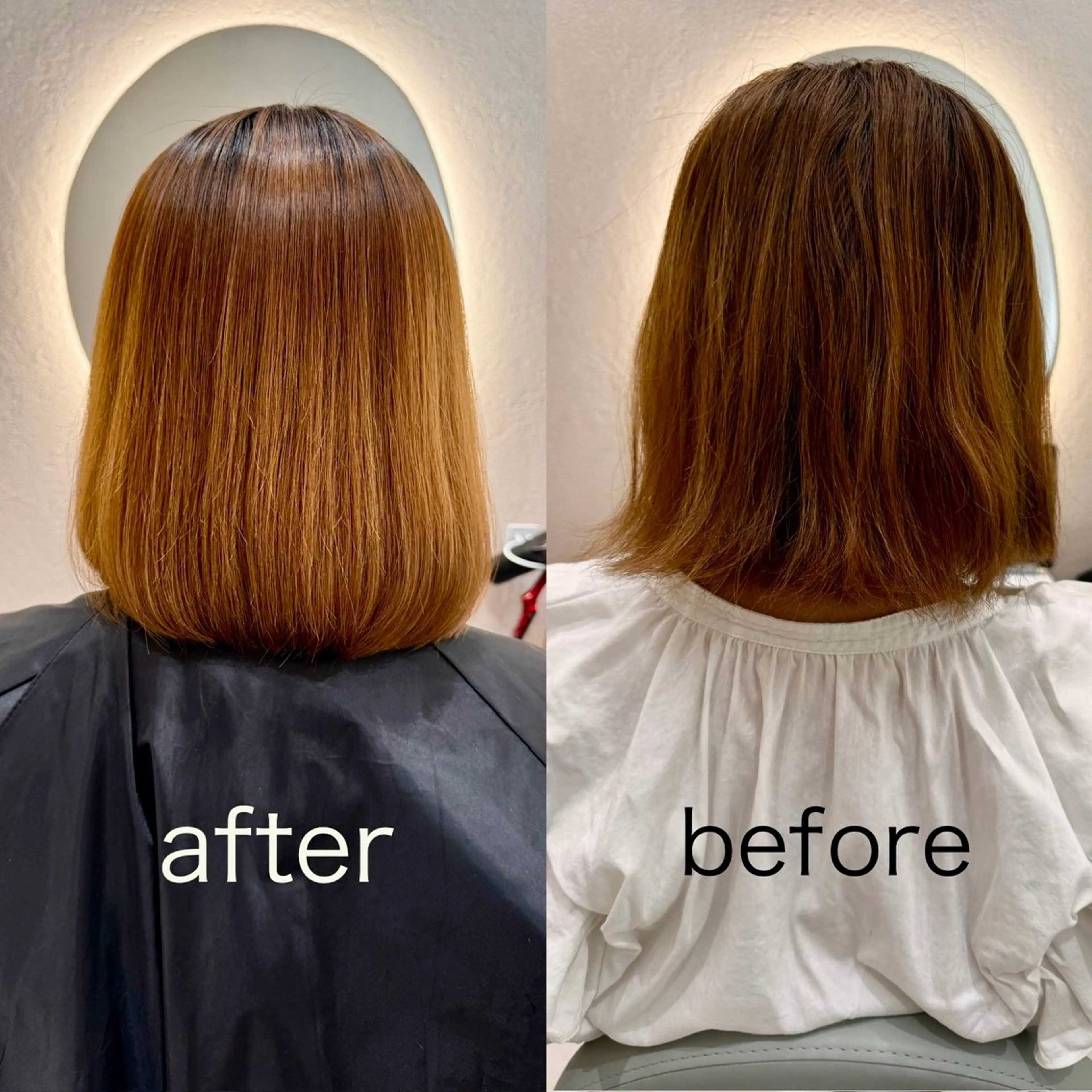 ミディアム 髪質改善 縮毛矯正 酸性ストレート カット 縮毛矯正 トリートメント 💫髪質改善縮毛矯正 💫KITAのヘアスタイル