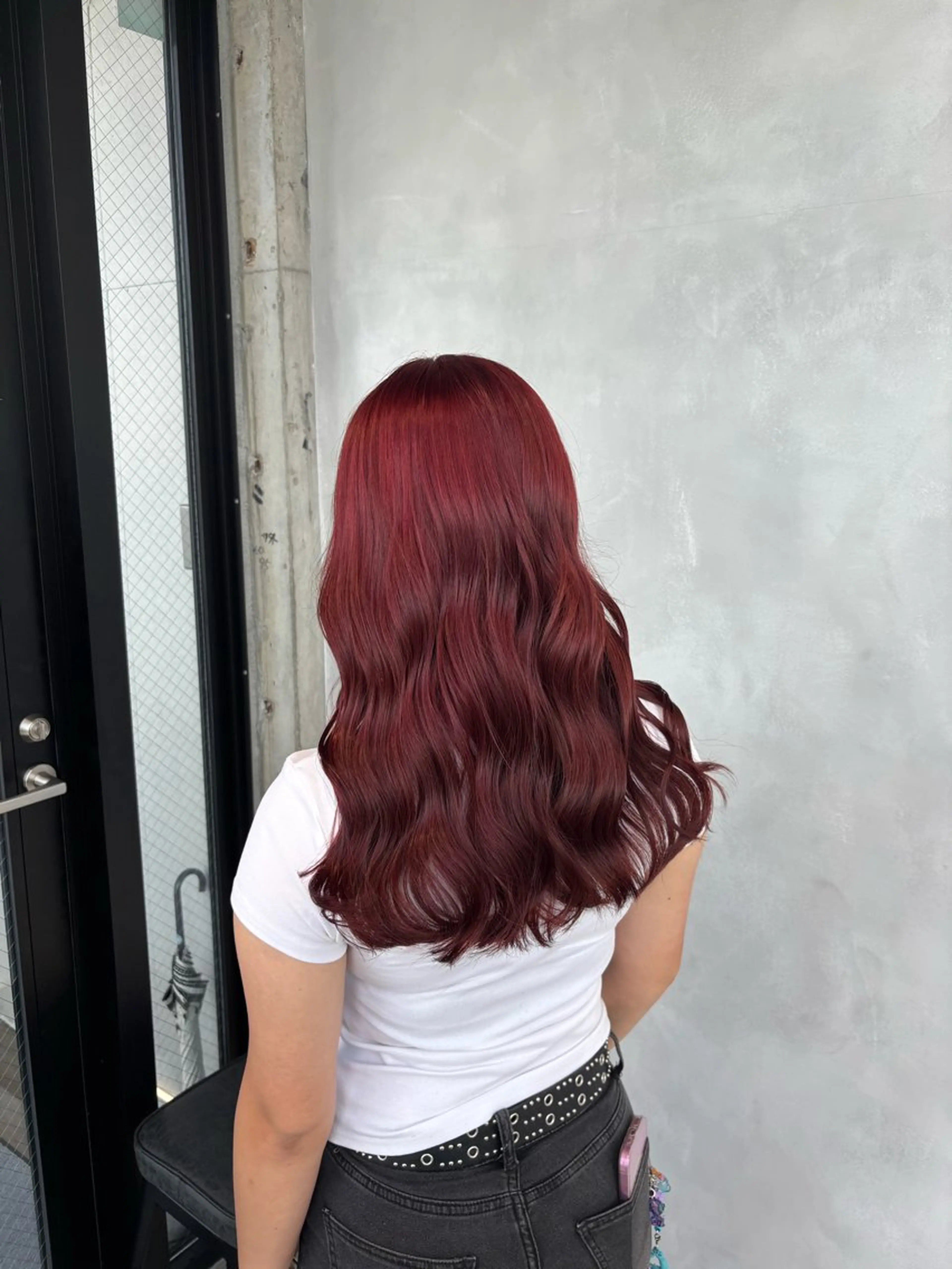 カラー ブリーチ ブリーチなしカラー ヘアカラー トリートメント 暖色/ハイトーン/ カラー/HBLのヘアスタイル